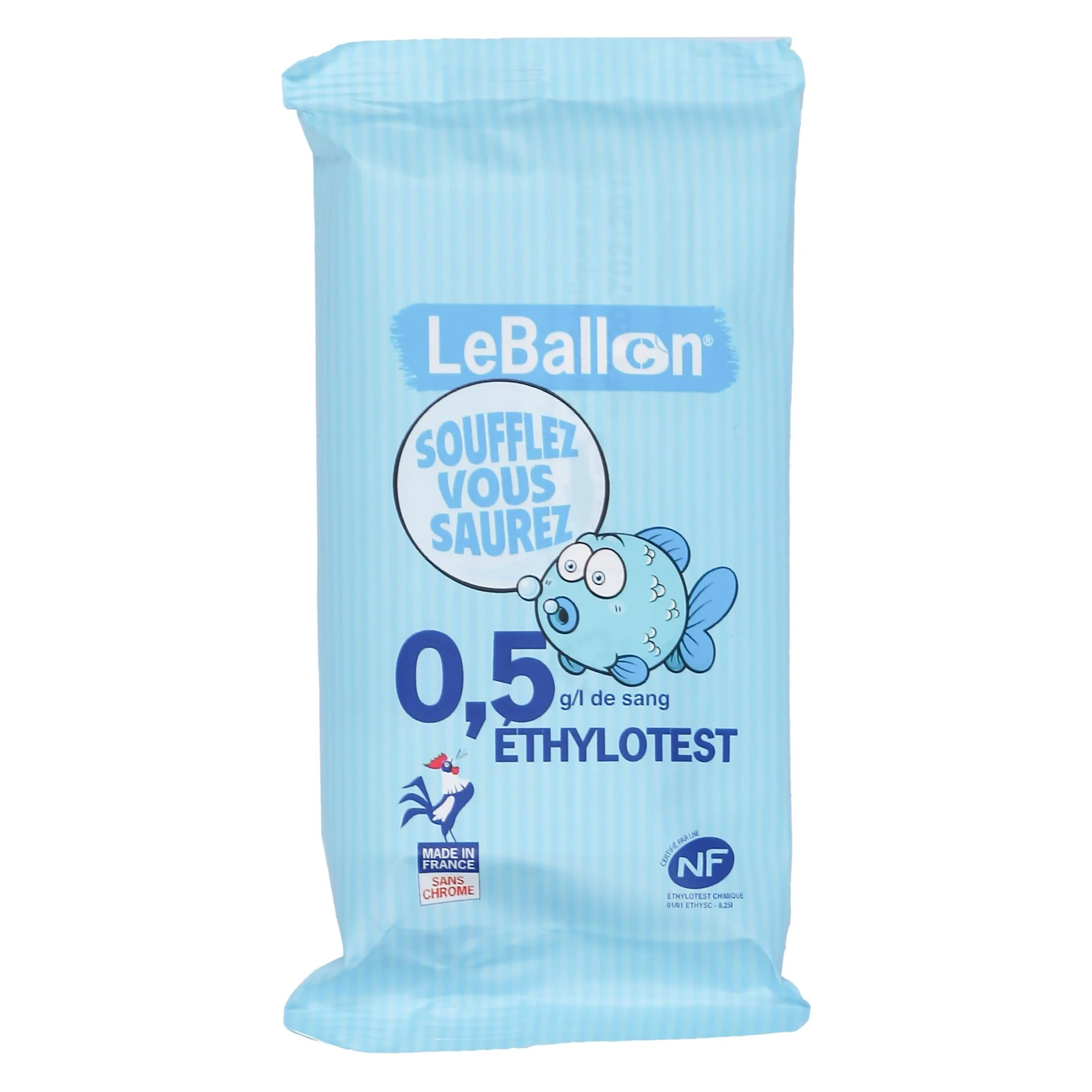 Ethylotest 0.5g/l