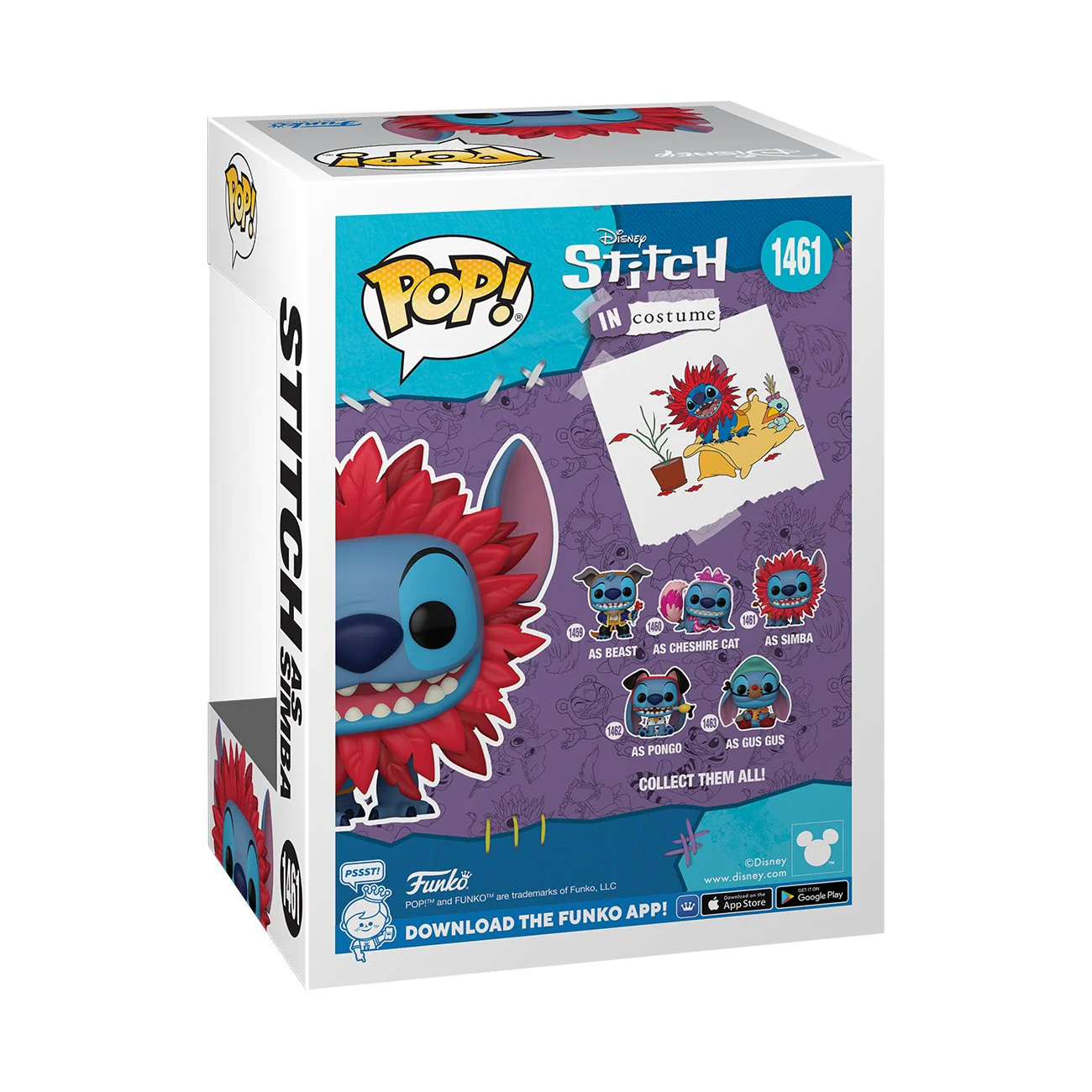 Figurine POP Disney- Stitch en Simba - Image 2