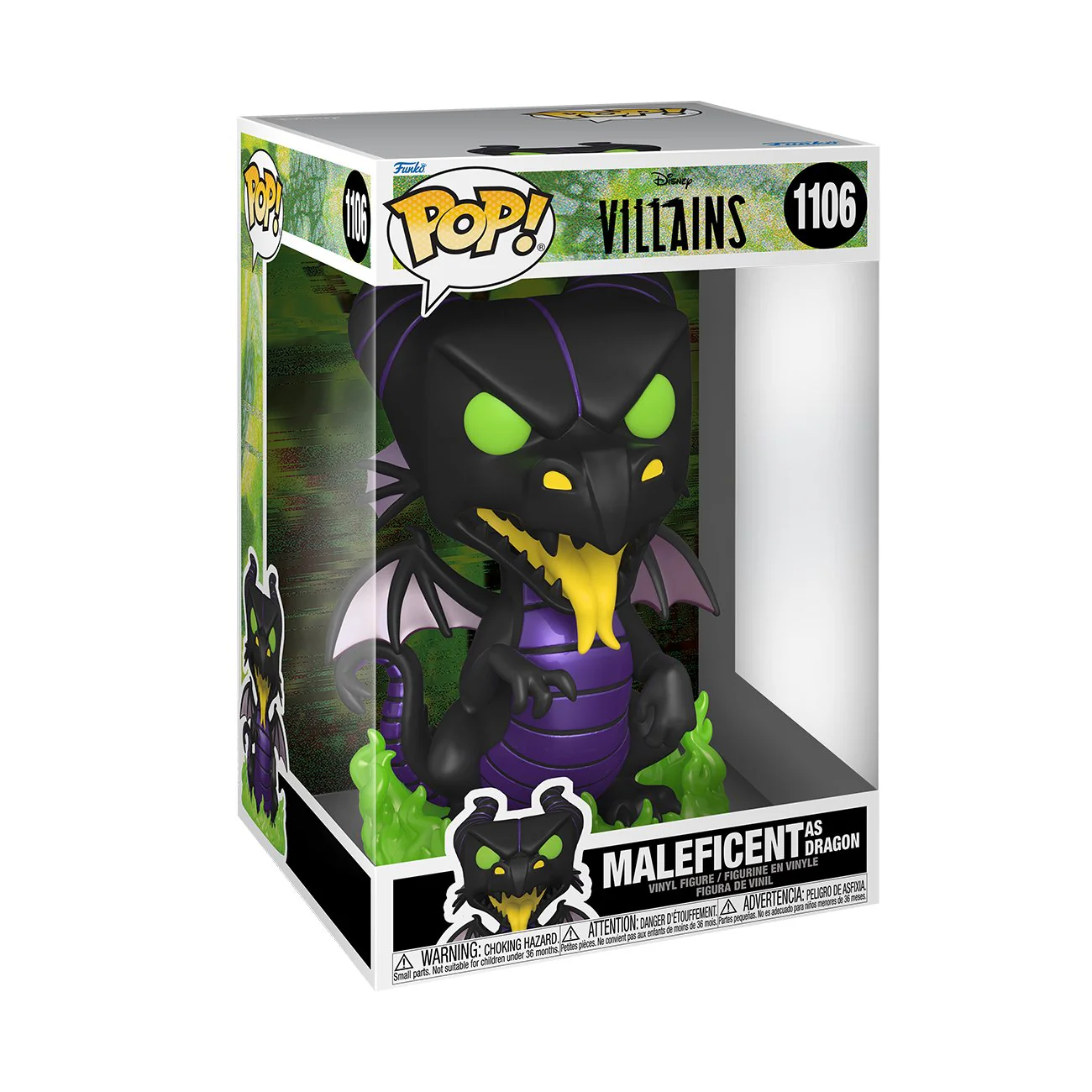 Figurine POP géante - Jumbo villains maleficent dragon