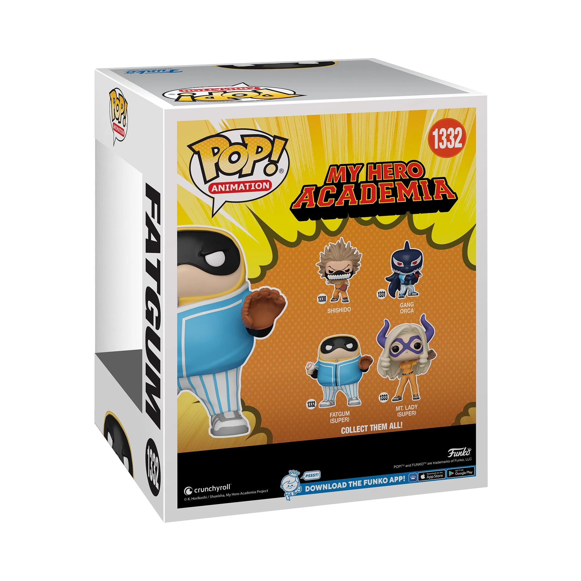 Figurine POP My Hero Academia - Fatgum Baseball - Image 2