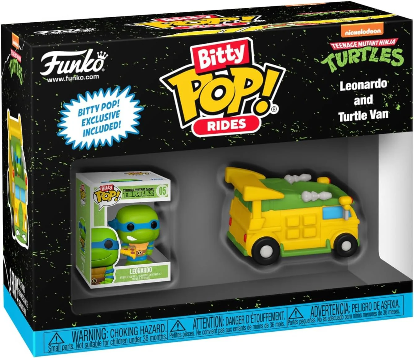 Figurine POP Teenage Mutant Ninja Turtles Leonardo et Van