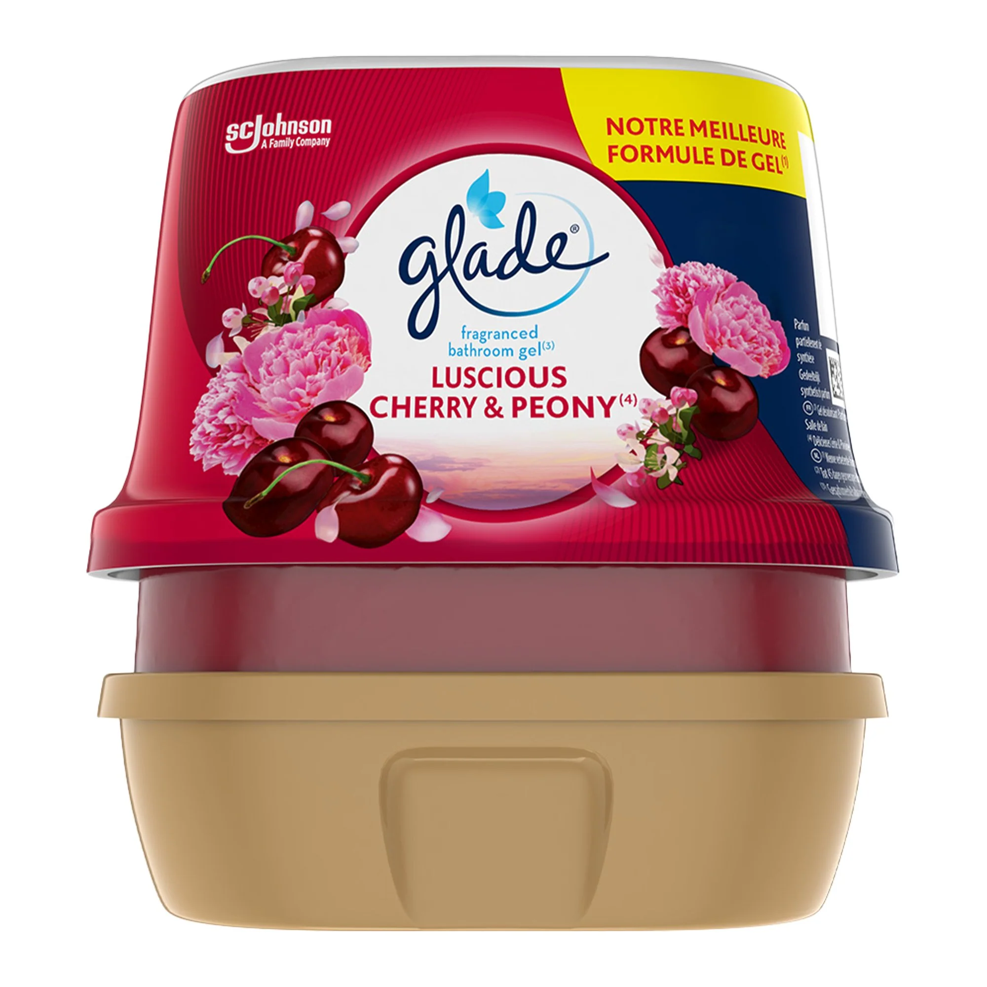 Gel désodorisant WC et salle de bain cerise