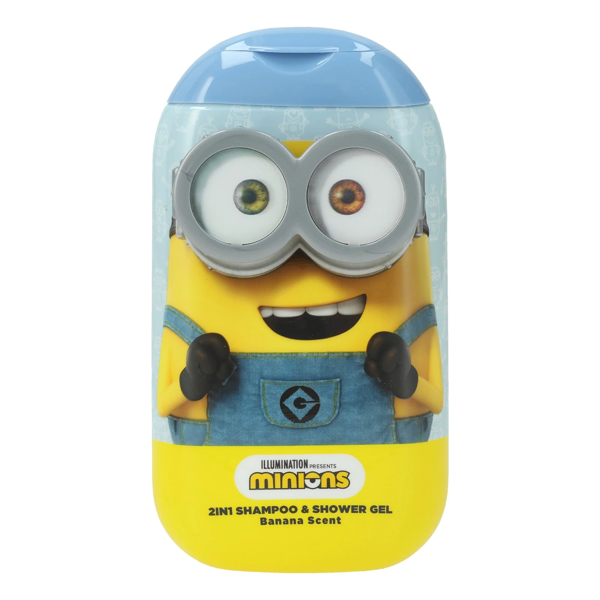 Gel douche 2 en 1 bleu