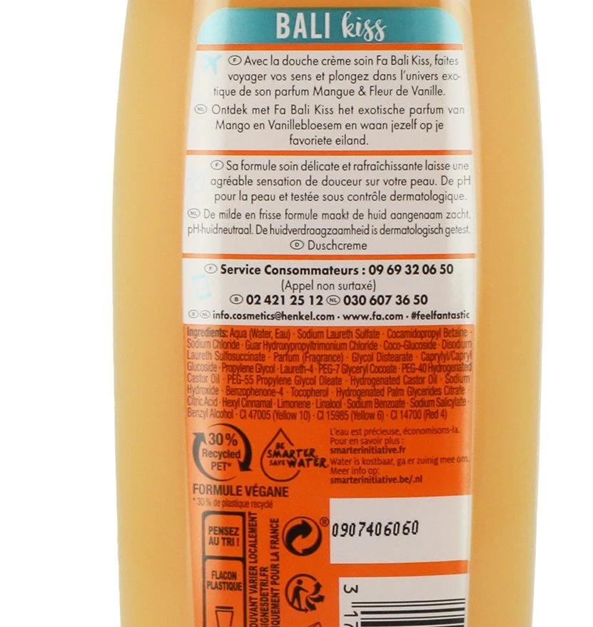 Gel douche Bali kiss - Image 3