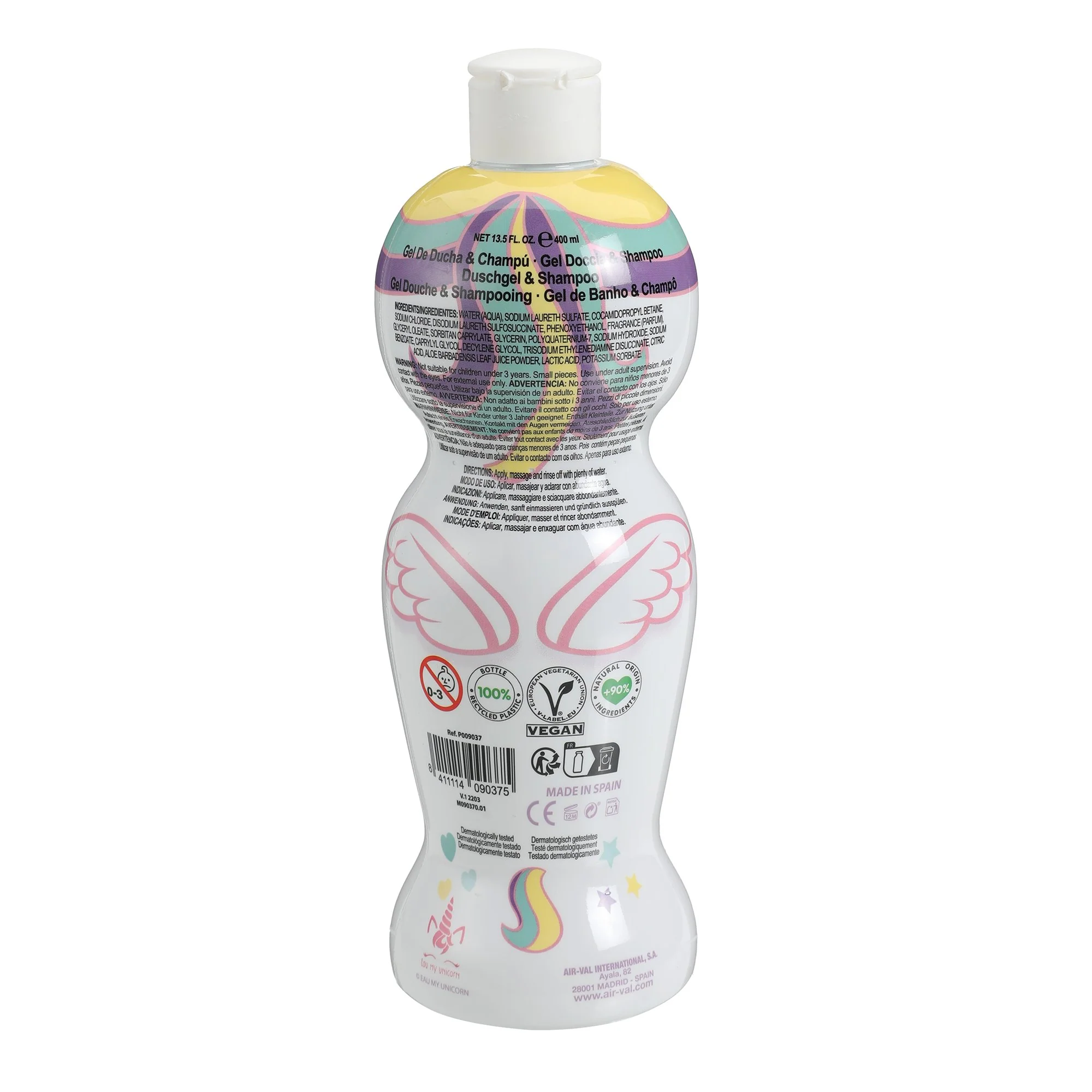Gel douche et shampoing 2en1 Licorne - Image 2