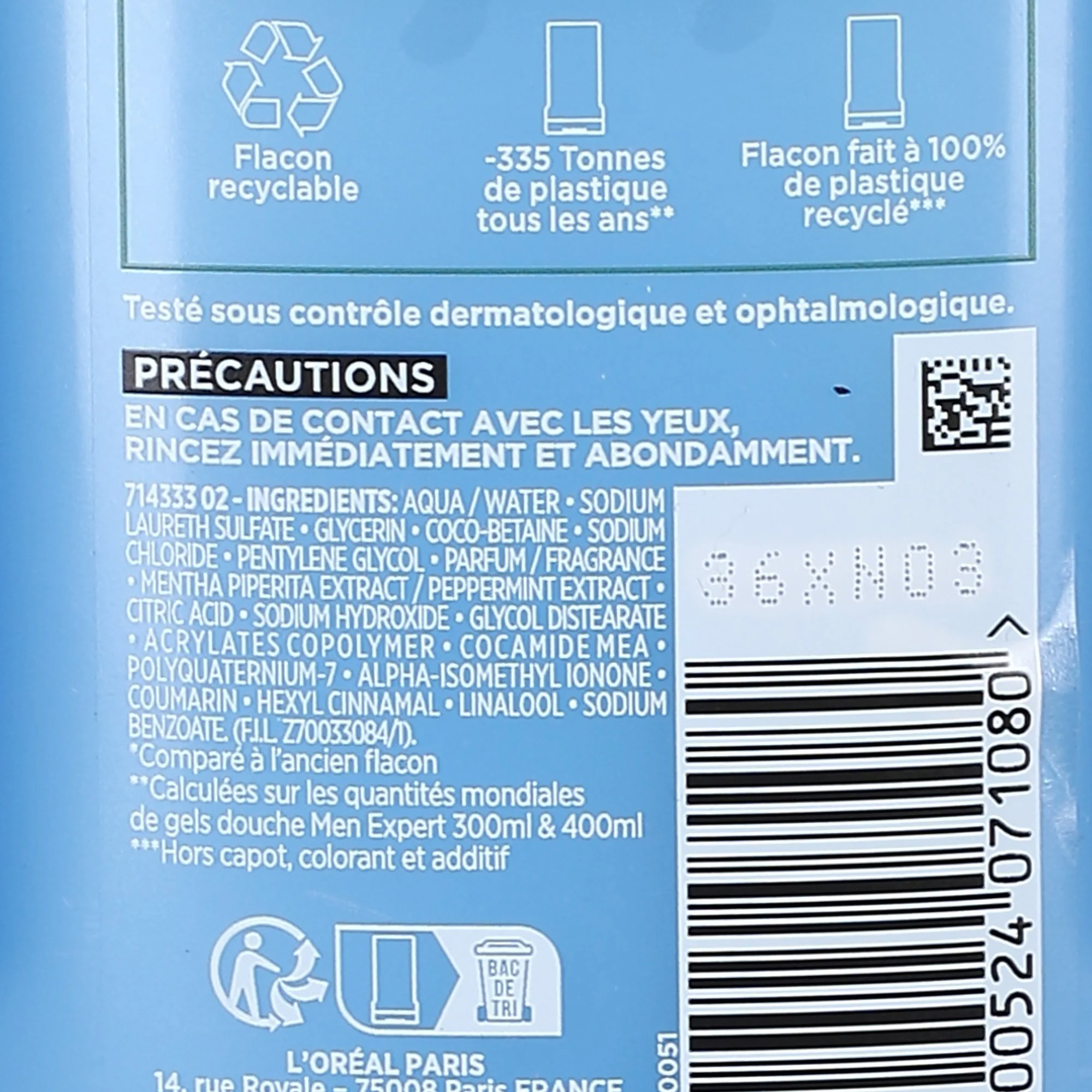Gel douche Hydra Power corps, visage et cheveux - Image 4