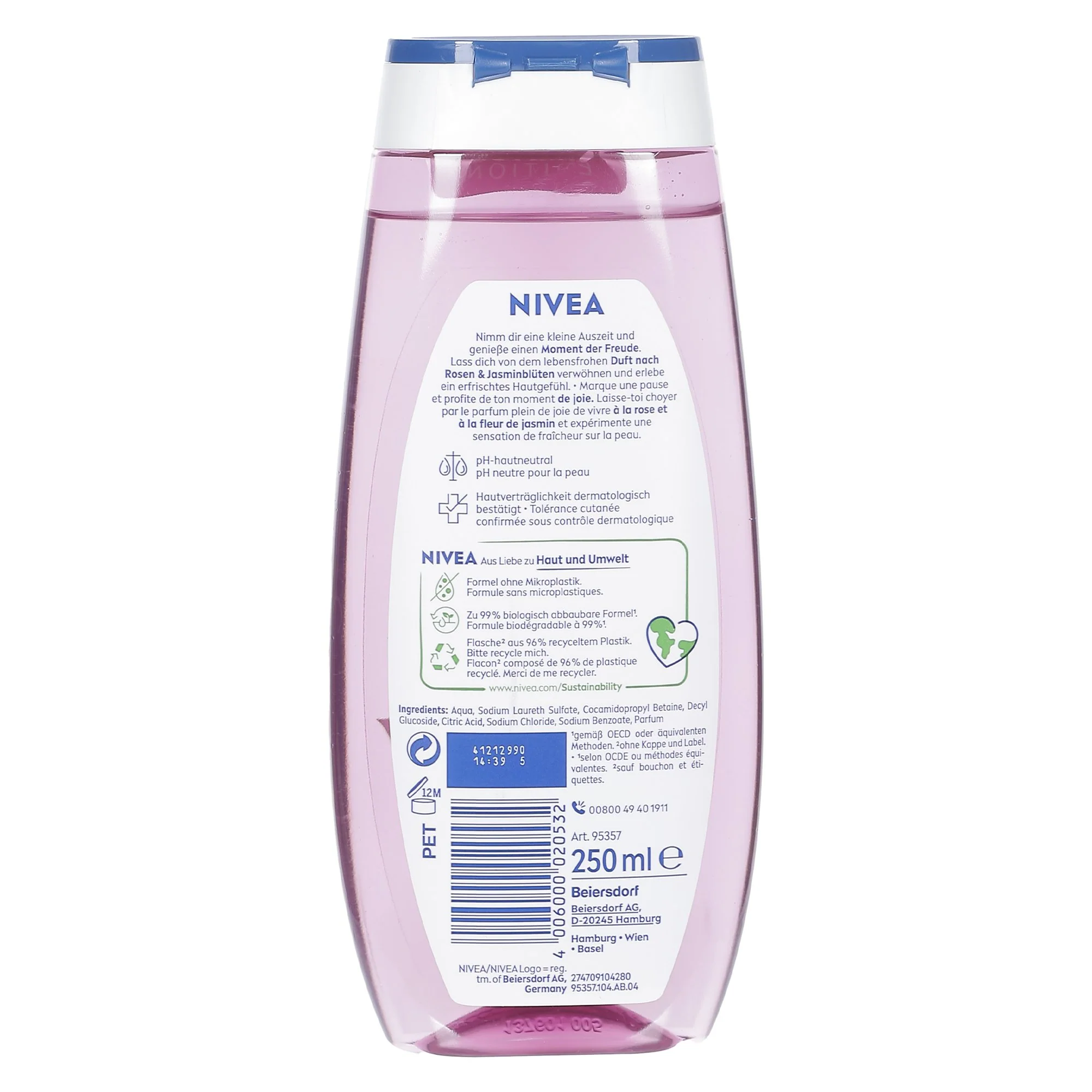 Gel douche Joy of life rose et fleur de jasmin - Image 2