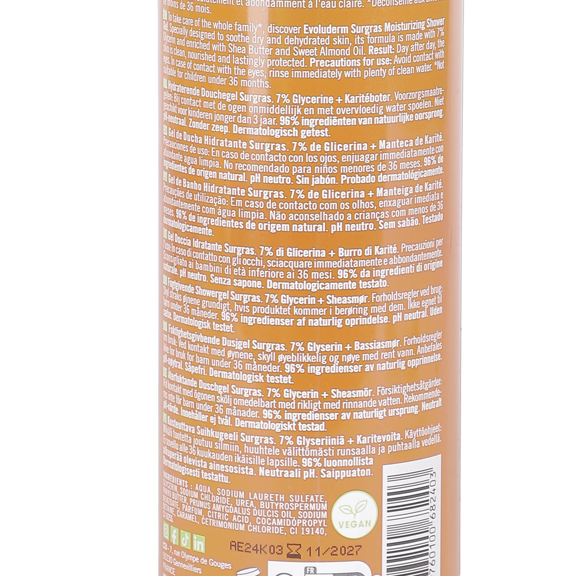 Gel douche surgras hydratant - Image 3