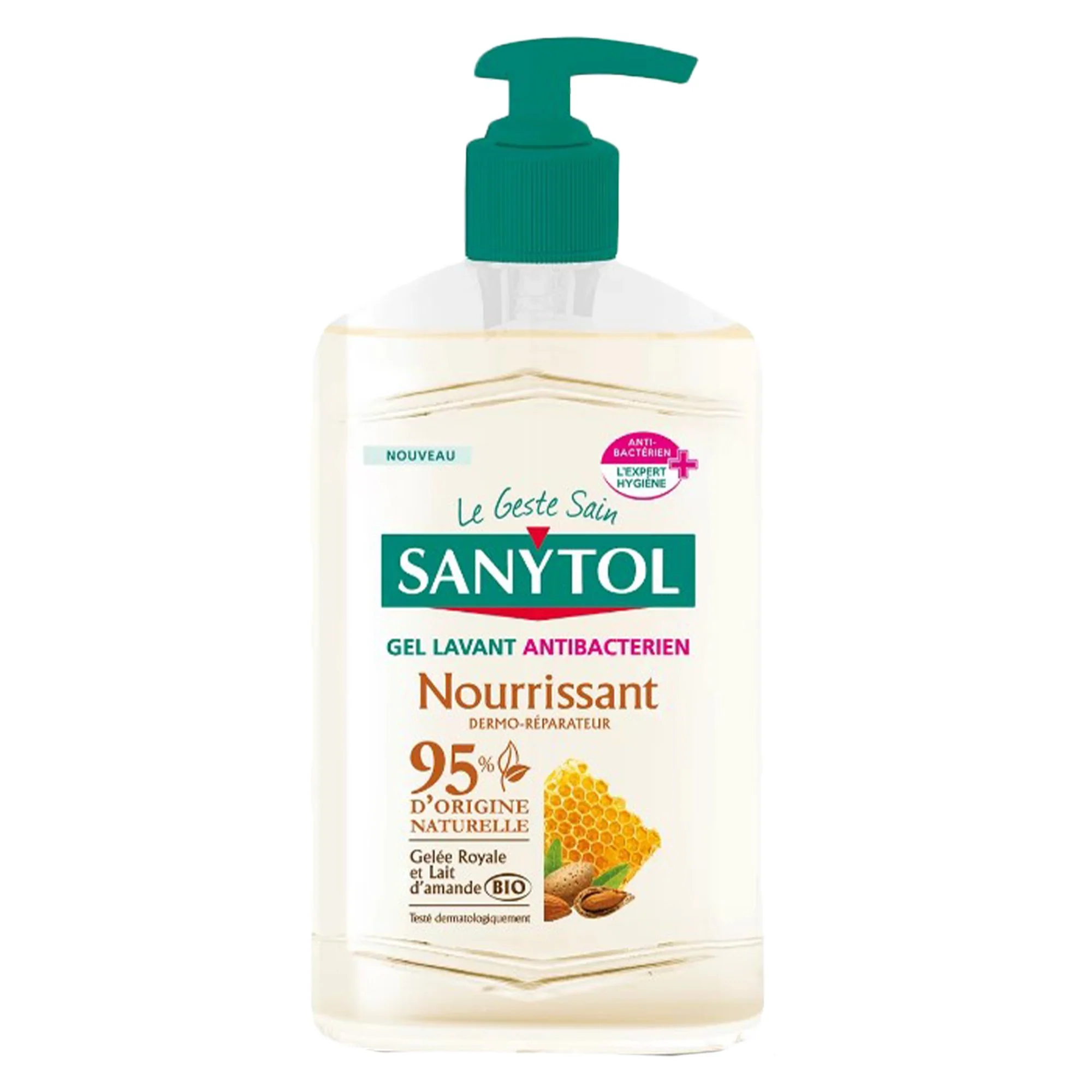 Gel lavant antibactérien nourrissant
