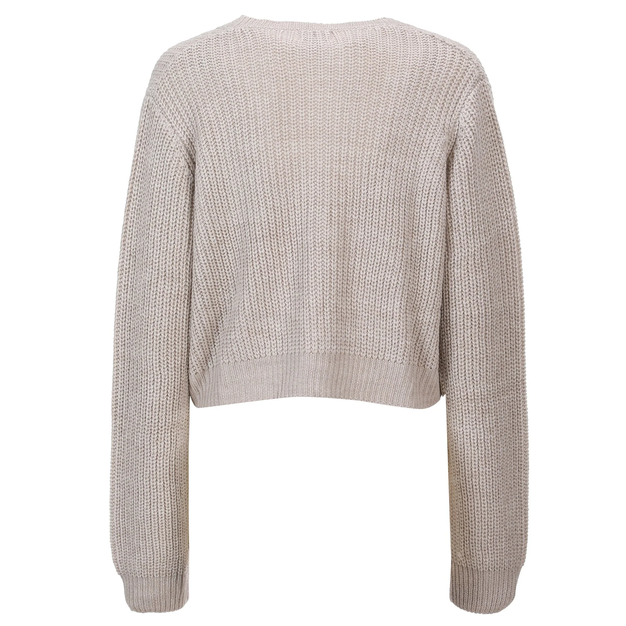 Gilet noué  - Beige - Image 2