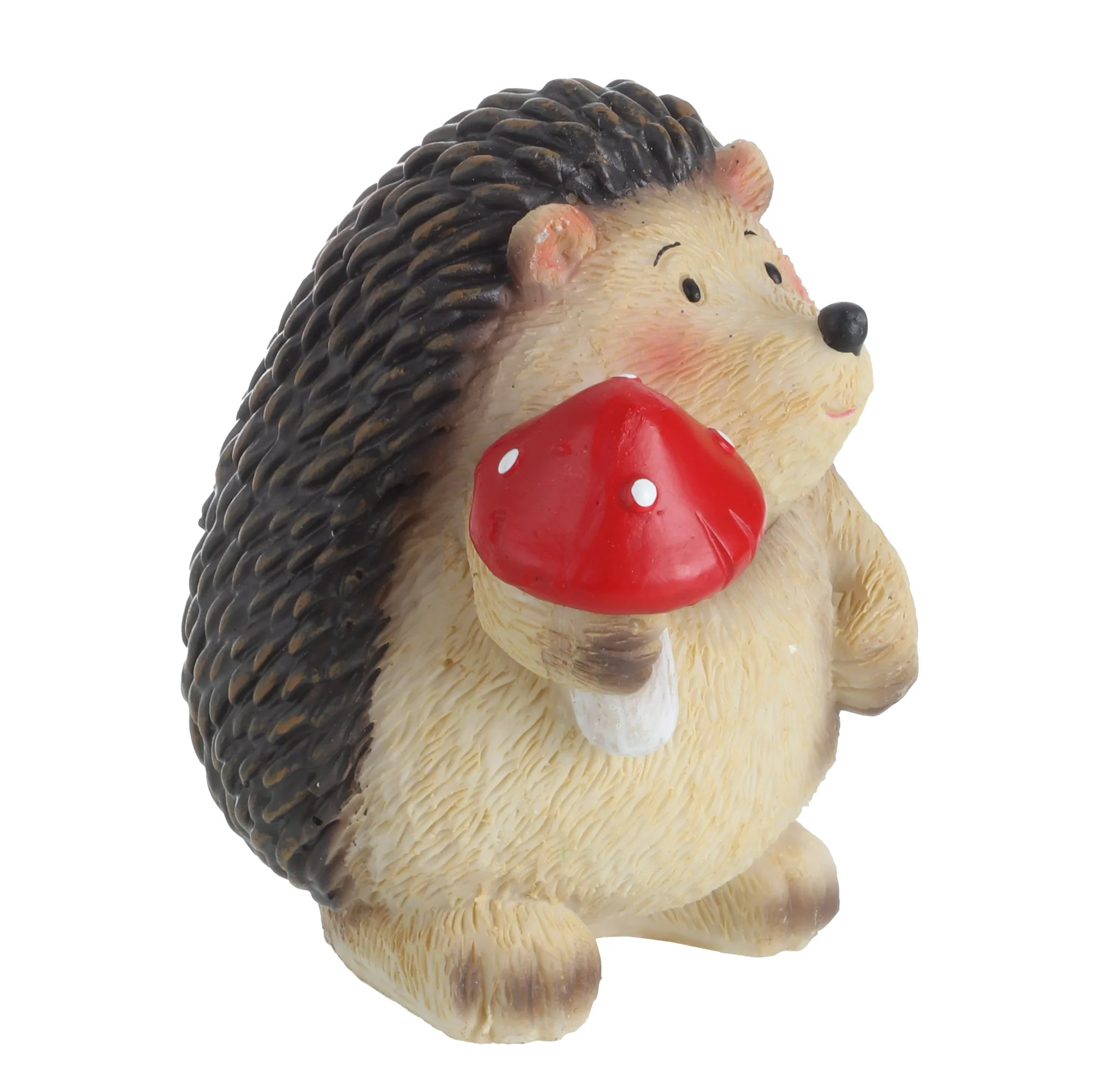 Hérissons décoratifs en résine  - Rouge - Image 2