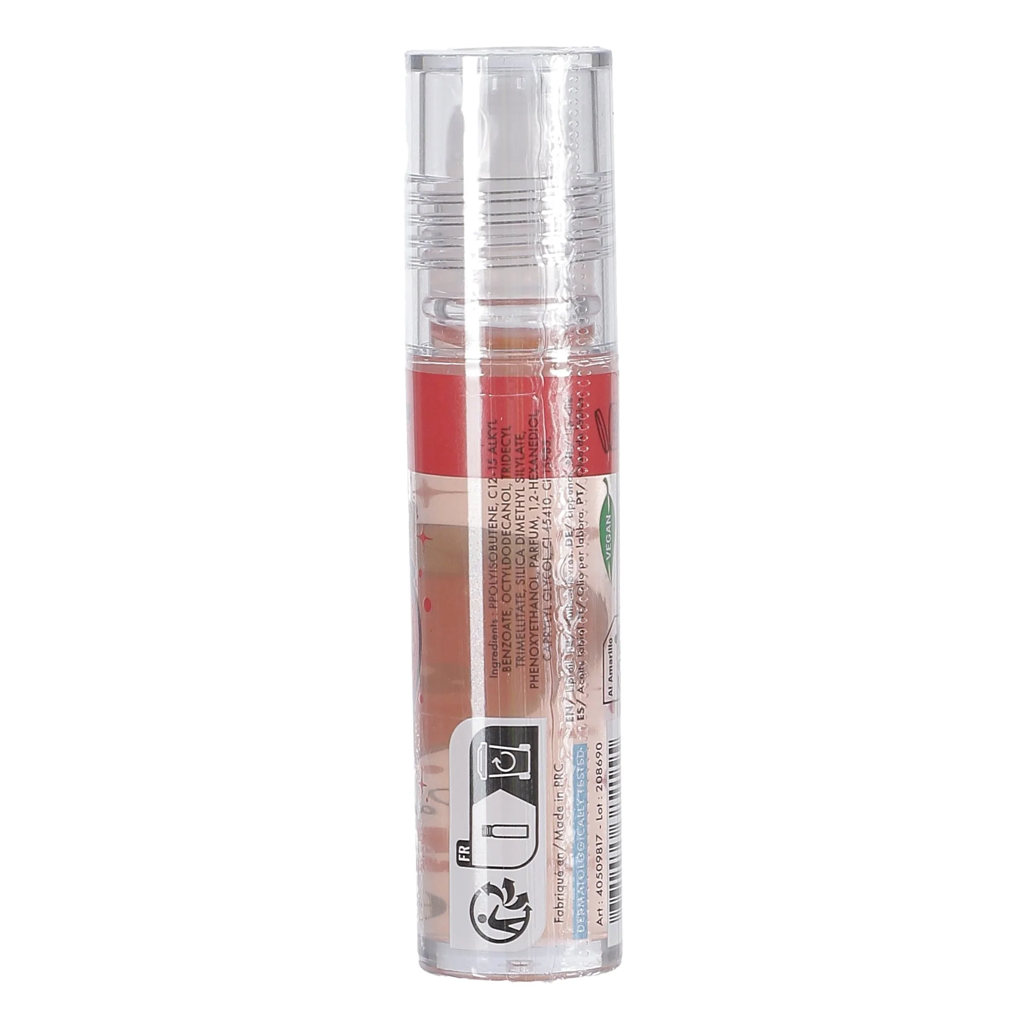Huile à lèvres Roller fraise ou pèche - Image 2