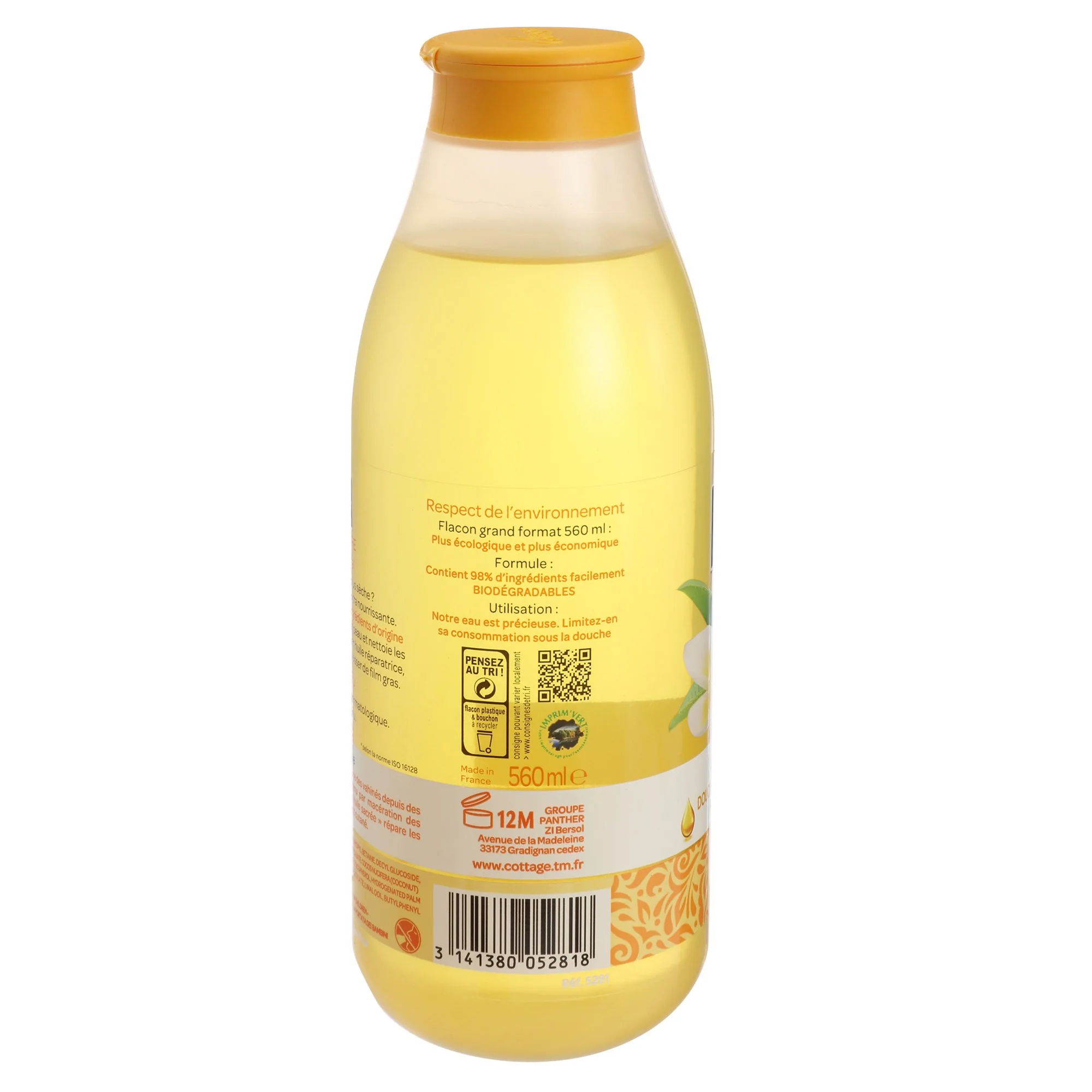 Huile de douche monoï extra nourrissante - Image 3