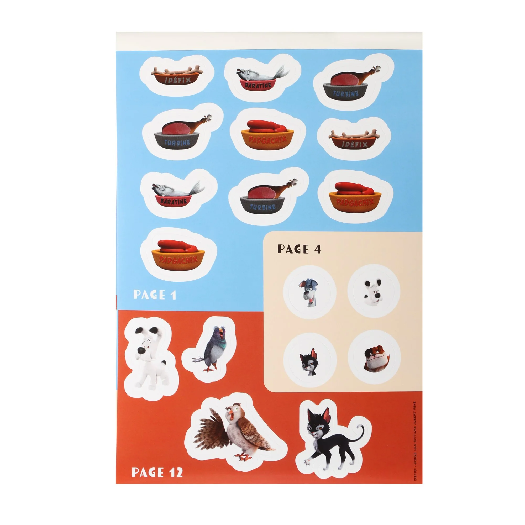 Idéfix et les Irréductibles - Mon bloc de stickers et activités - Image 2