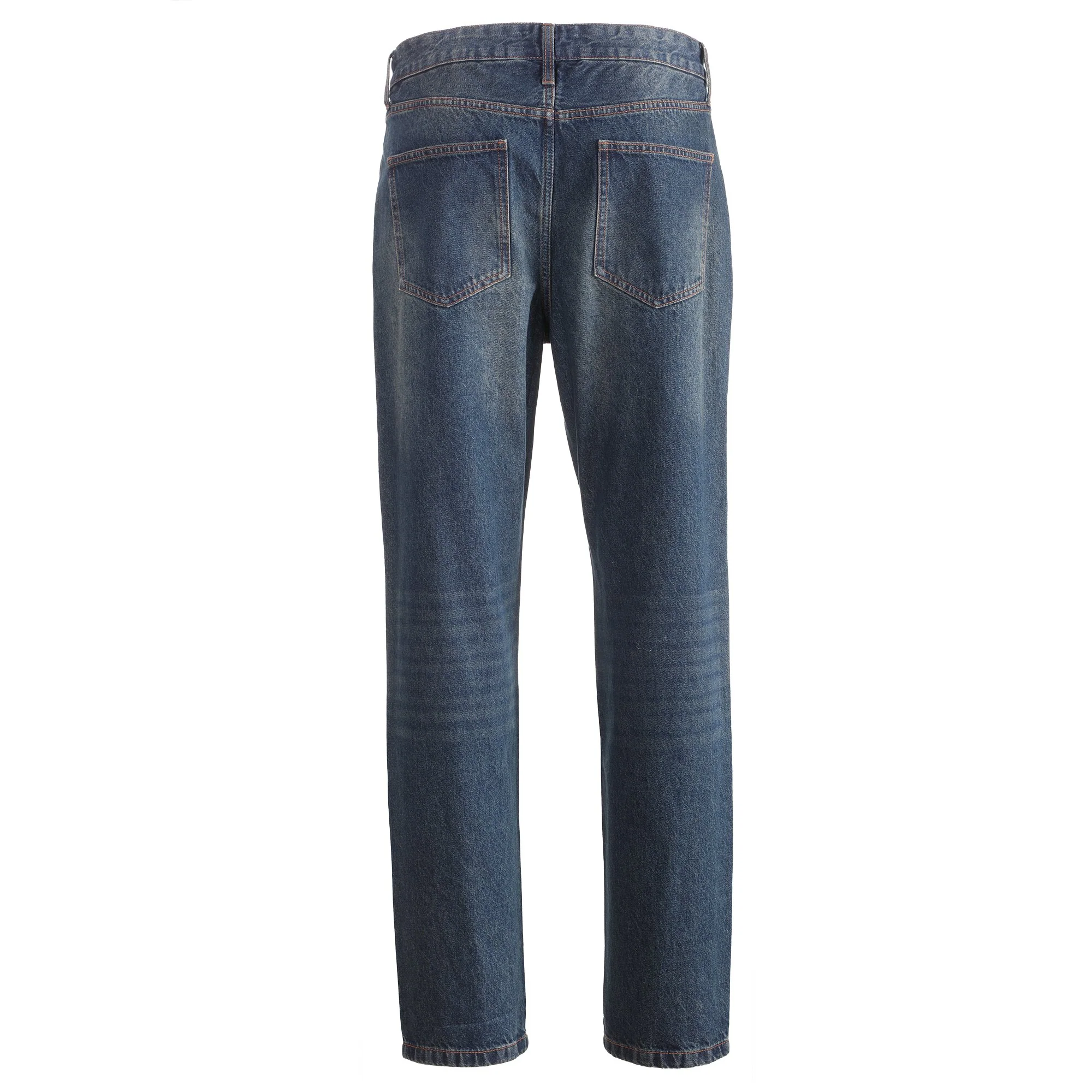 Jean coupe droite - Bleu foncé - Image 2