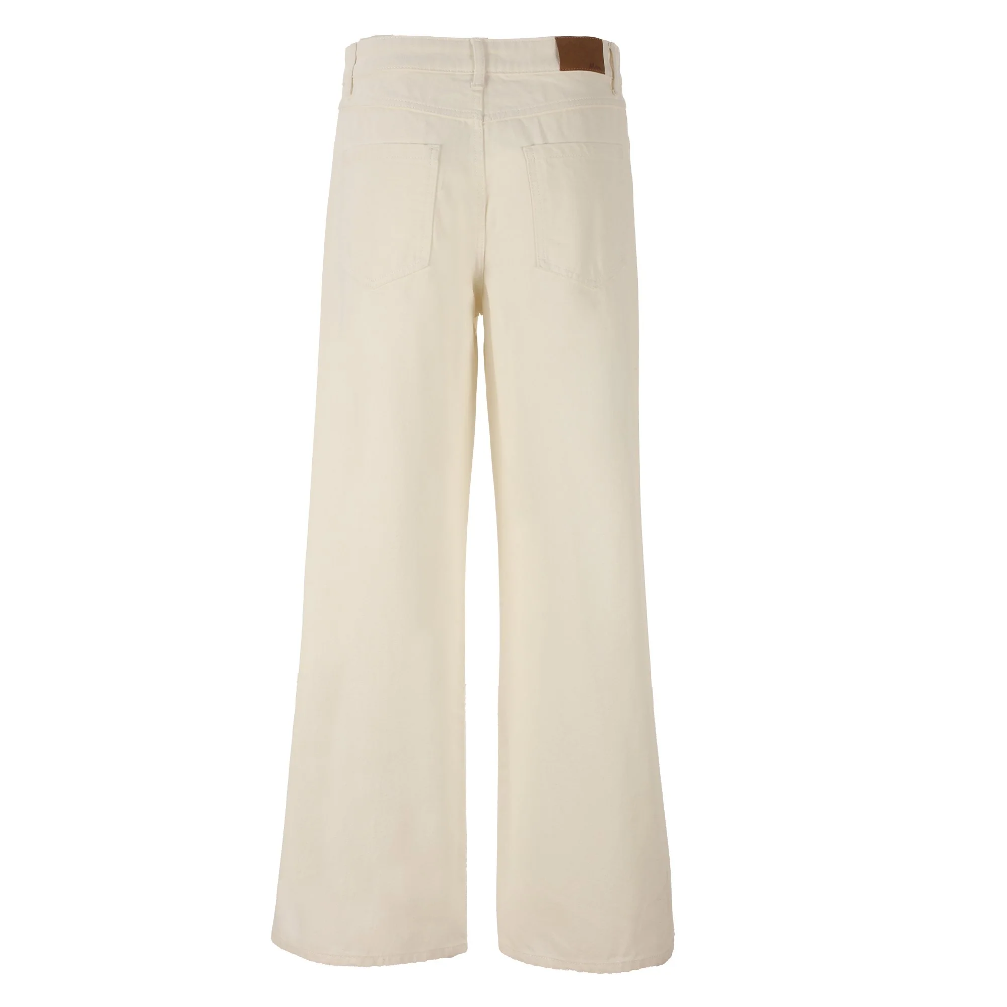 Jean coupe large - Blanc - Image 2