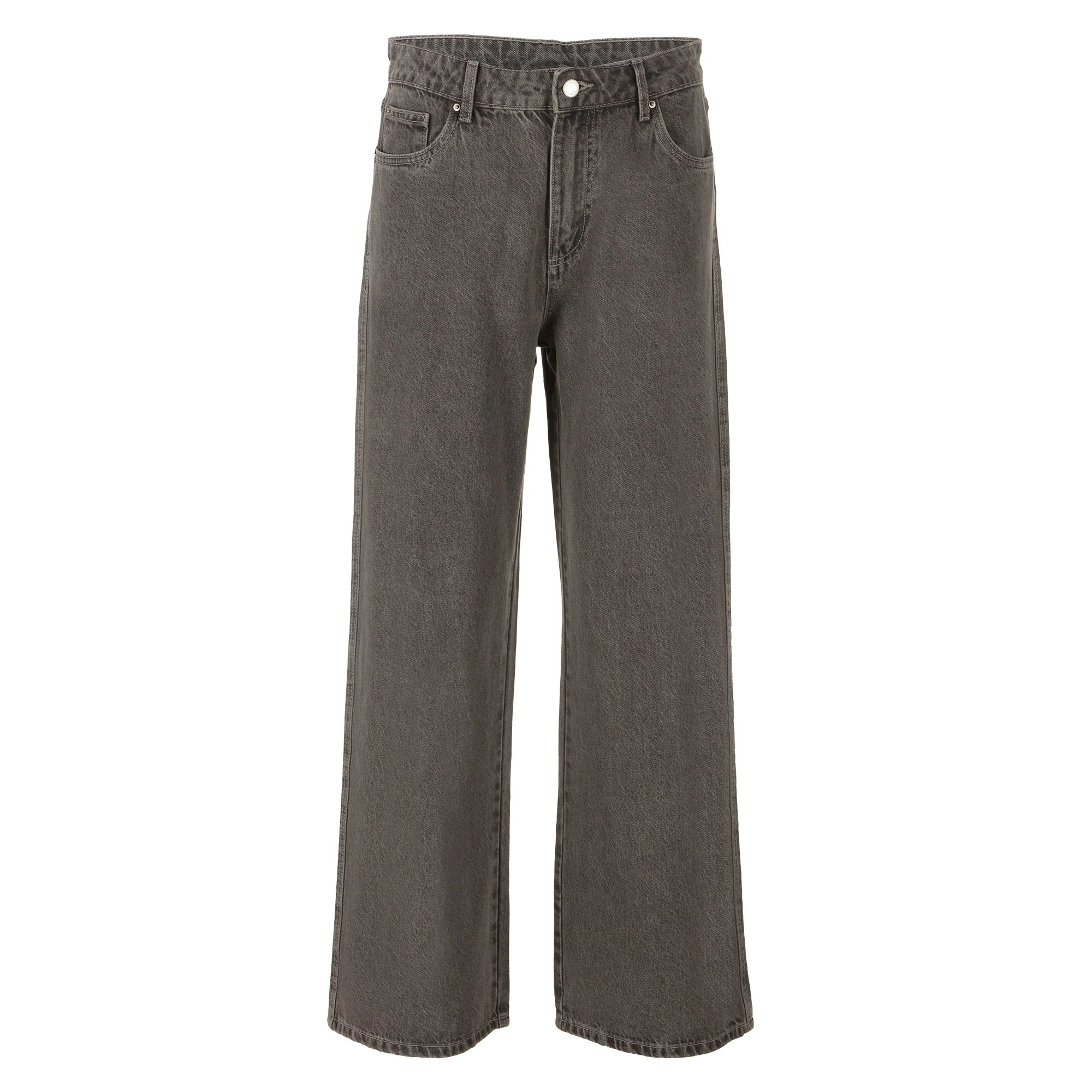 Jean coupe large - Gris