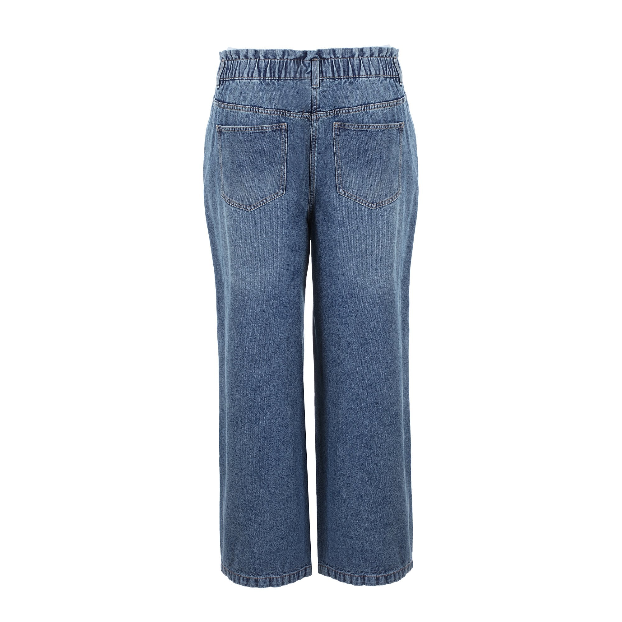 Jean droit - Bleu - Image 4