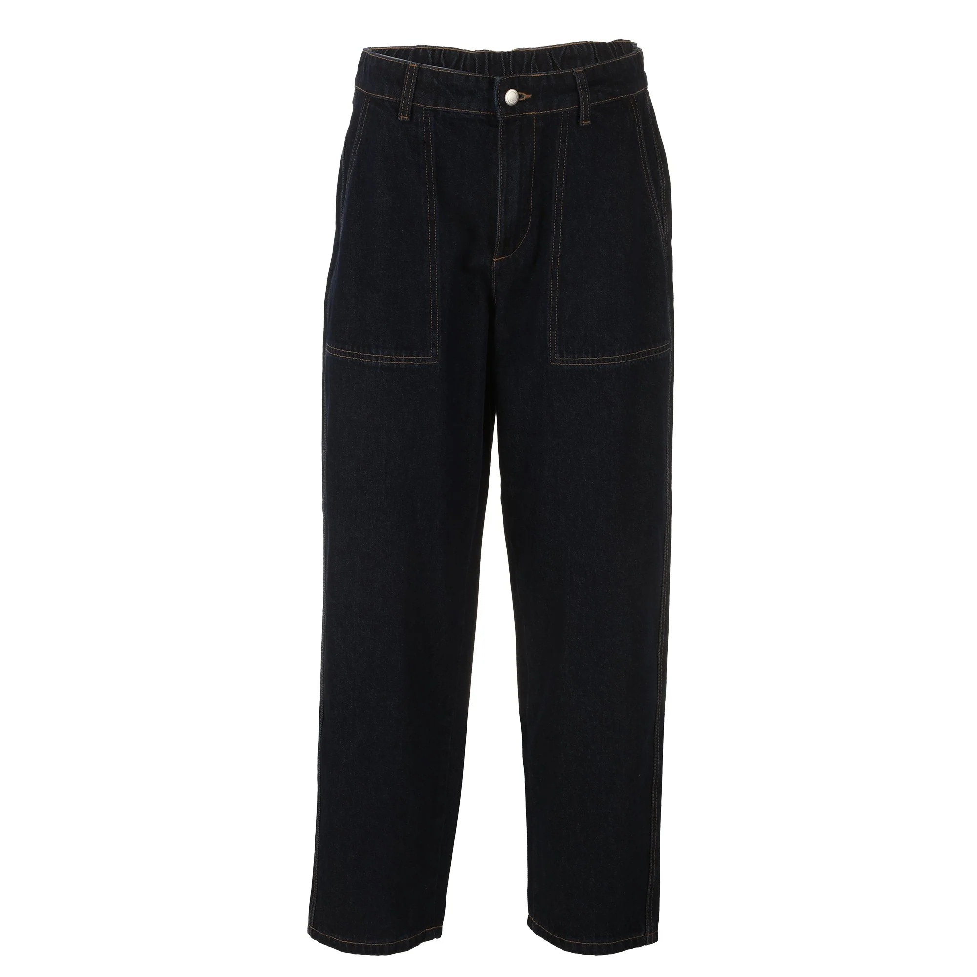 Jeans ballon  - Bleu foncé