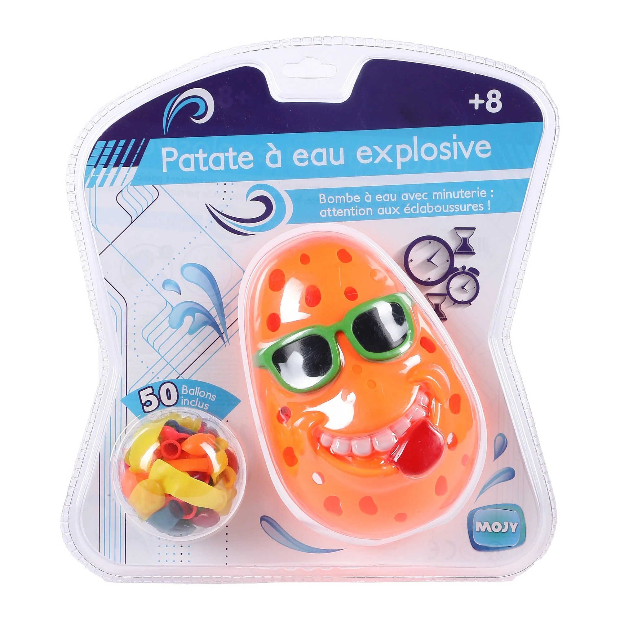 Jeu de la patate chaude à l'eau  - Bleu - Image 3