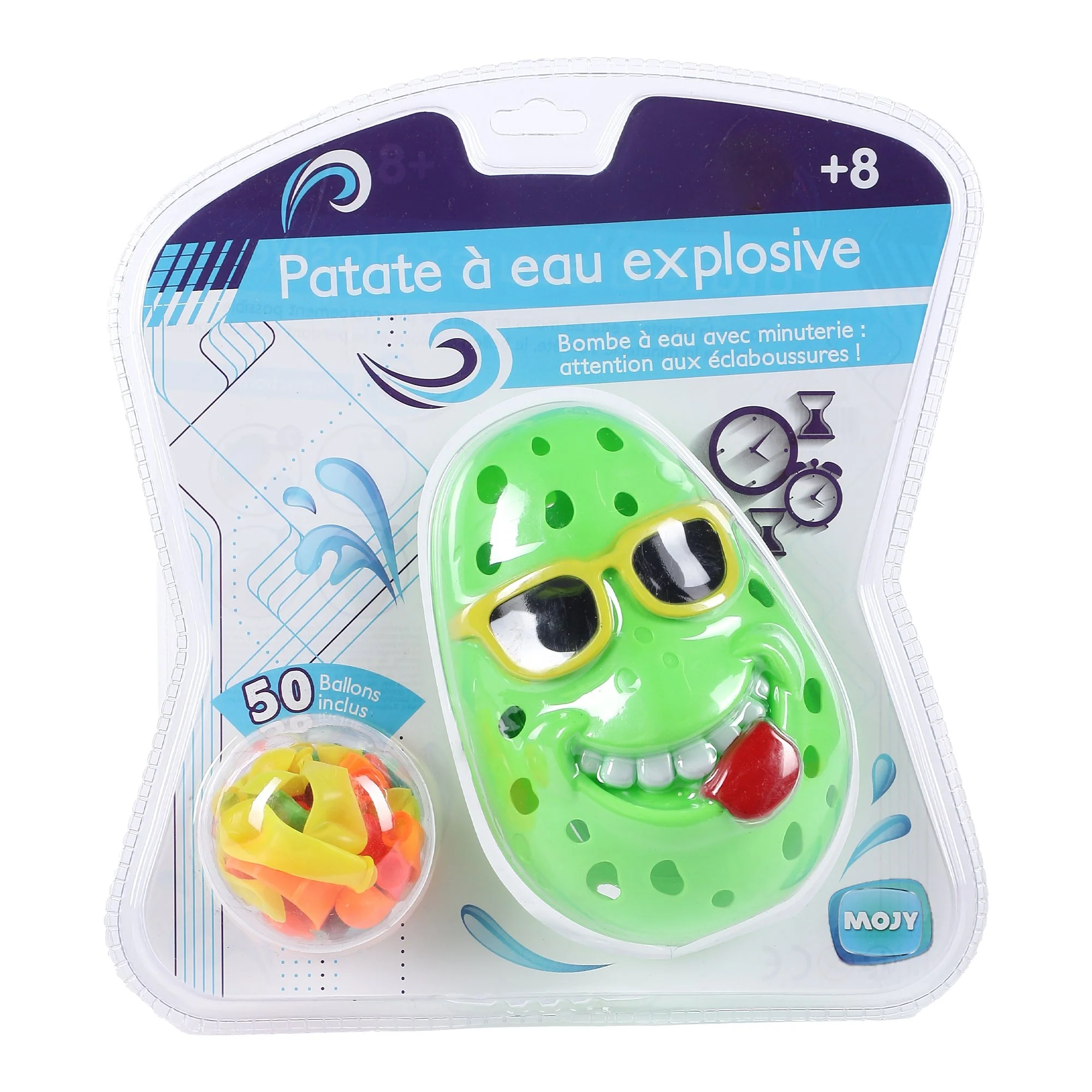 Jeu de la patate chaude à l'eau  - Bleu - Image 5