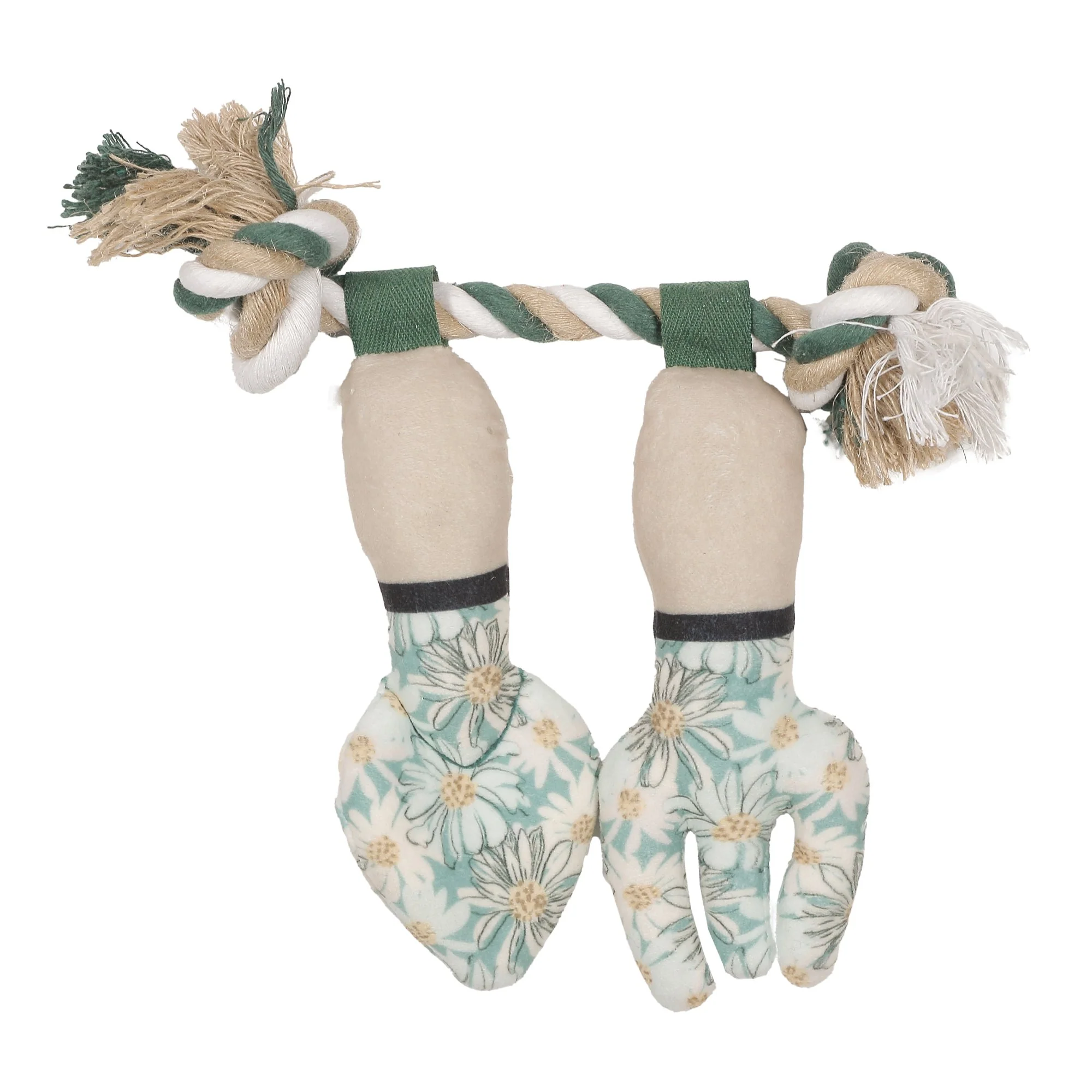 Jouet pour chien corde  - Vert - Image 3