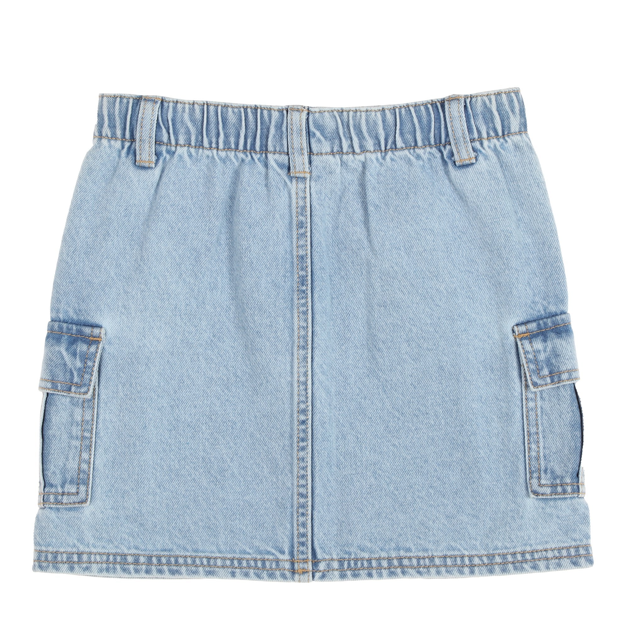 Jupe Denim Cargo - Bleu - Image 2