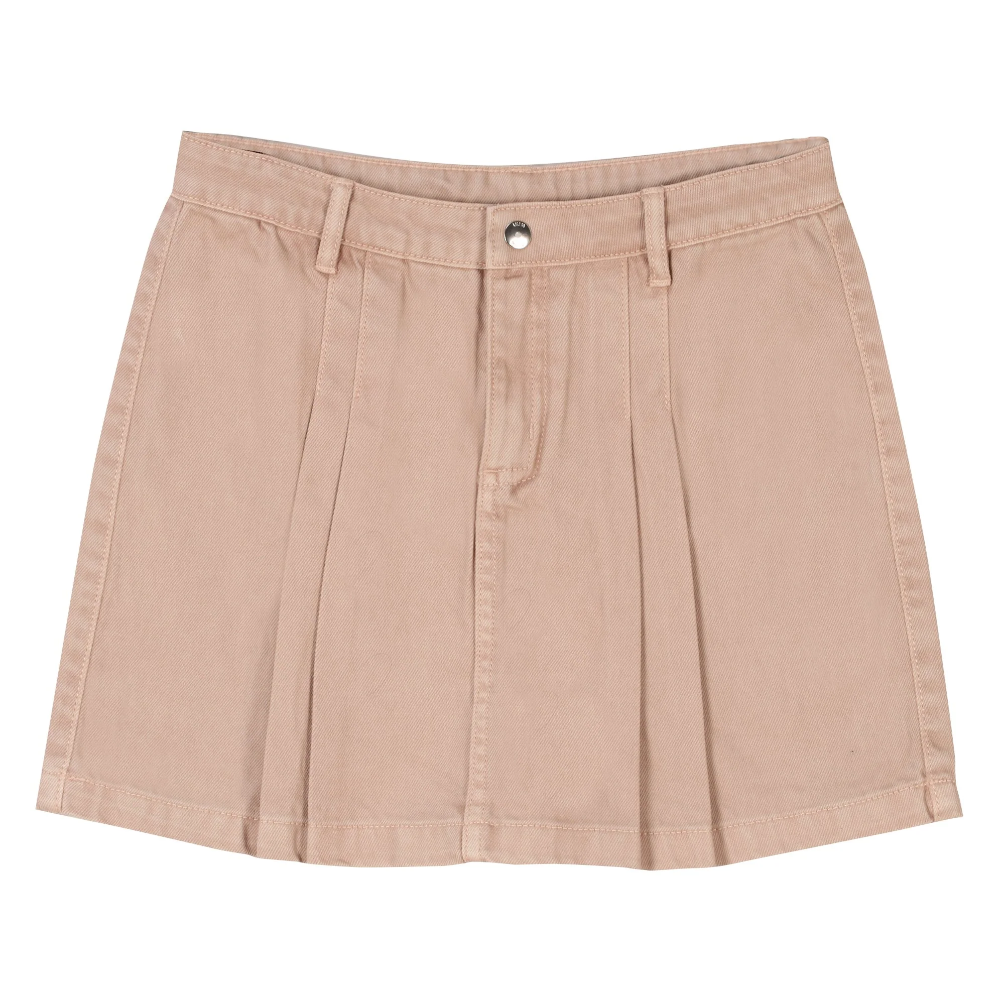 Jupe short plissée 3/12 ans - Kaki