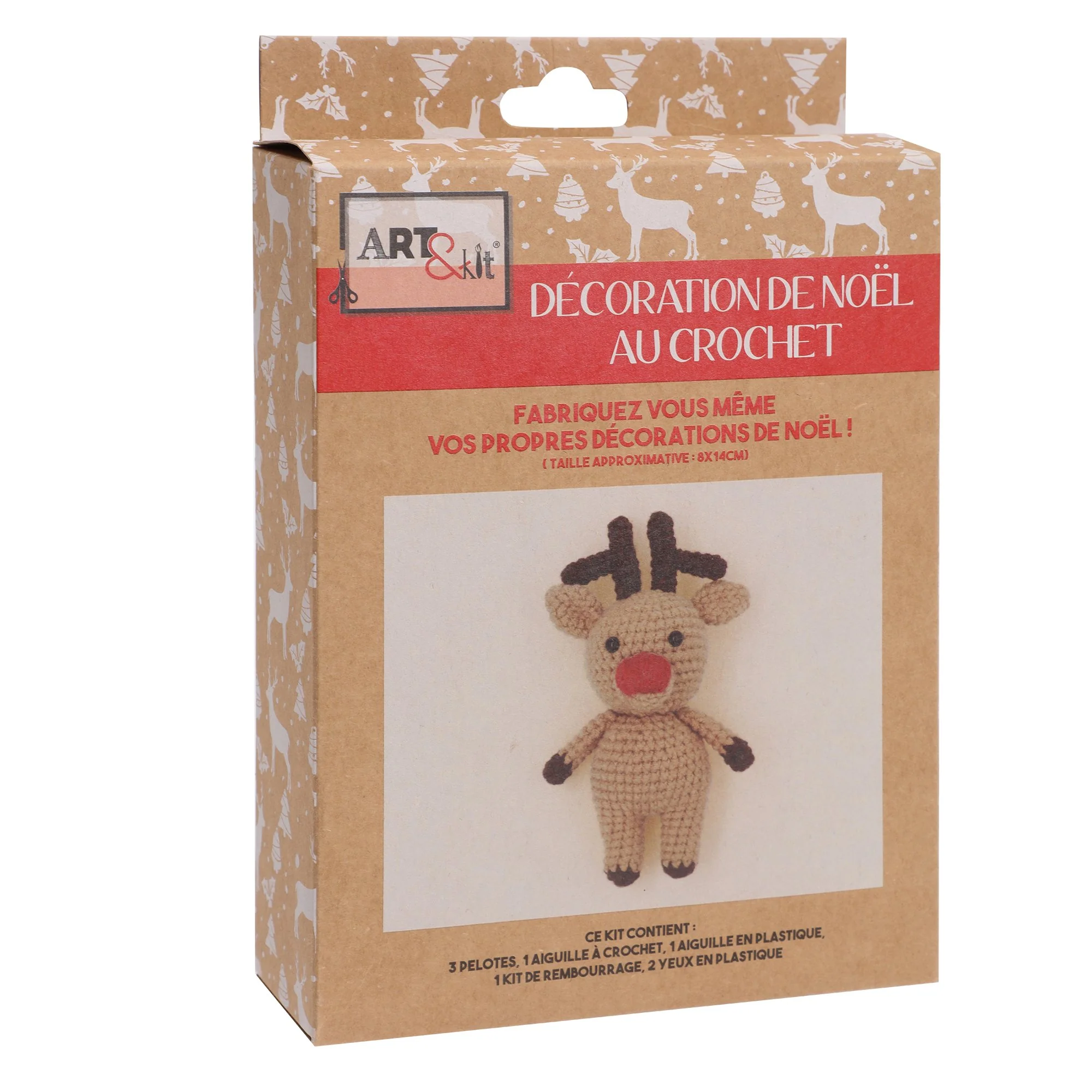 Kit crochet Noel - Marron - Image 2
