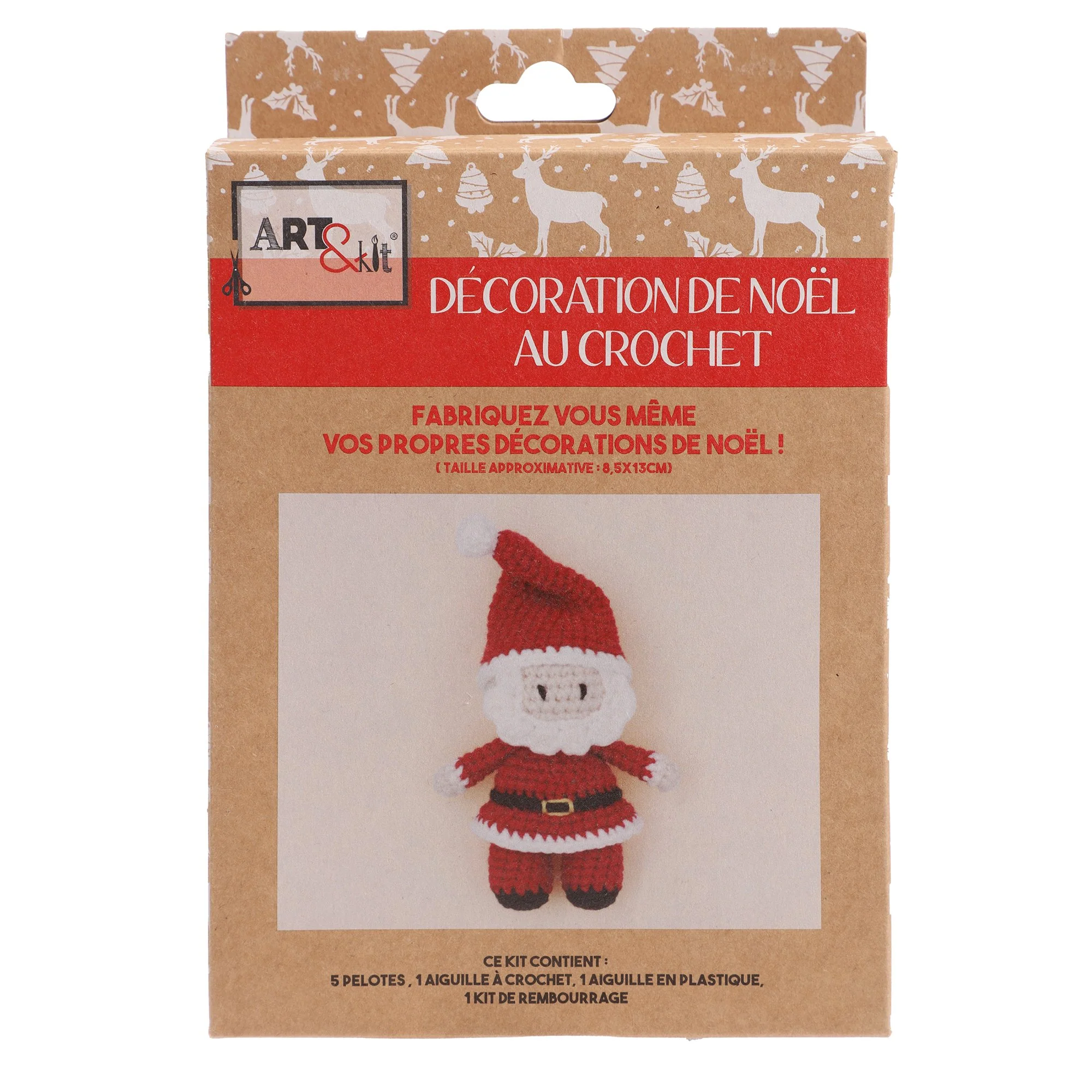 Kit crochet Noel  - Rouge
