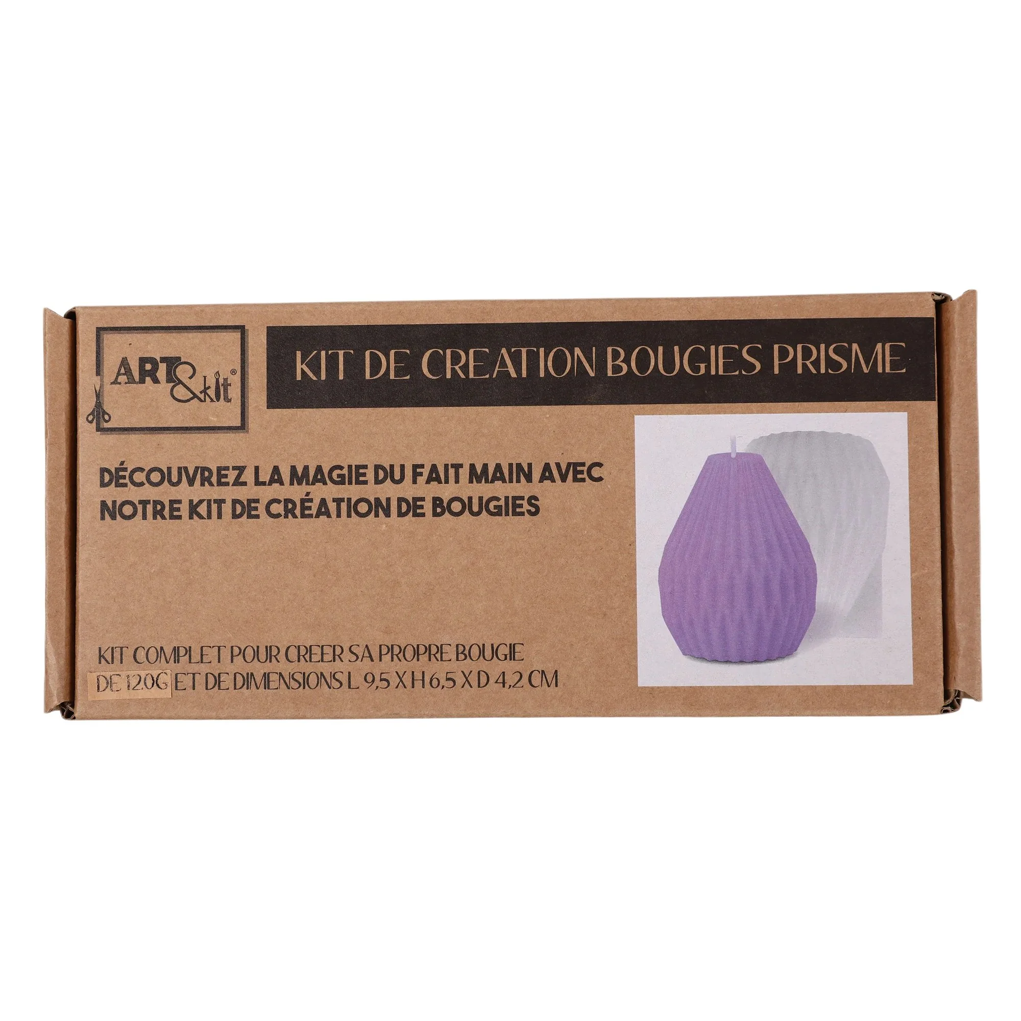 Kit de création de bougie en coquillage - Image 4