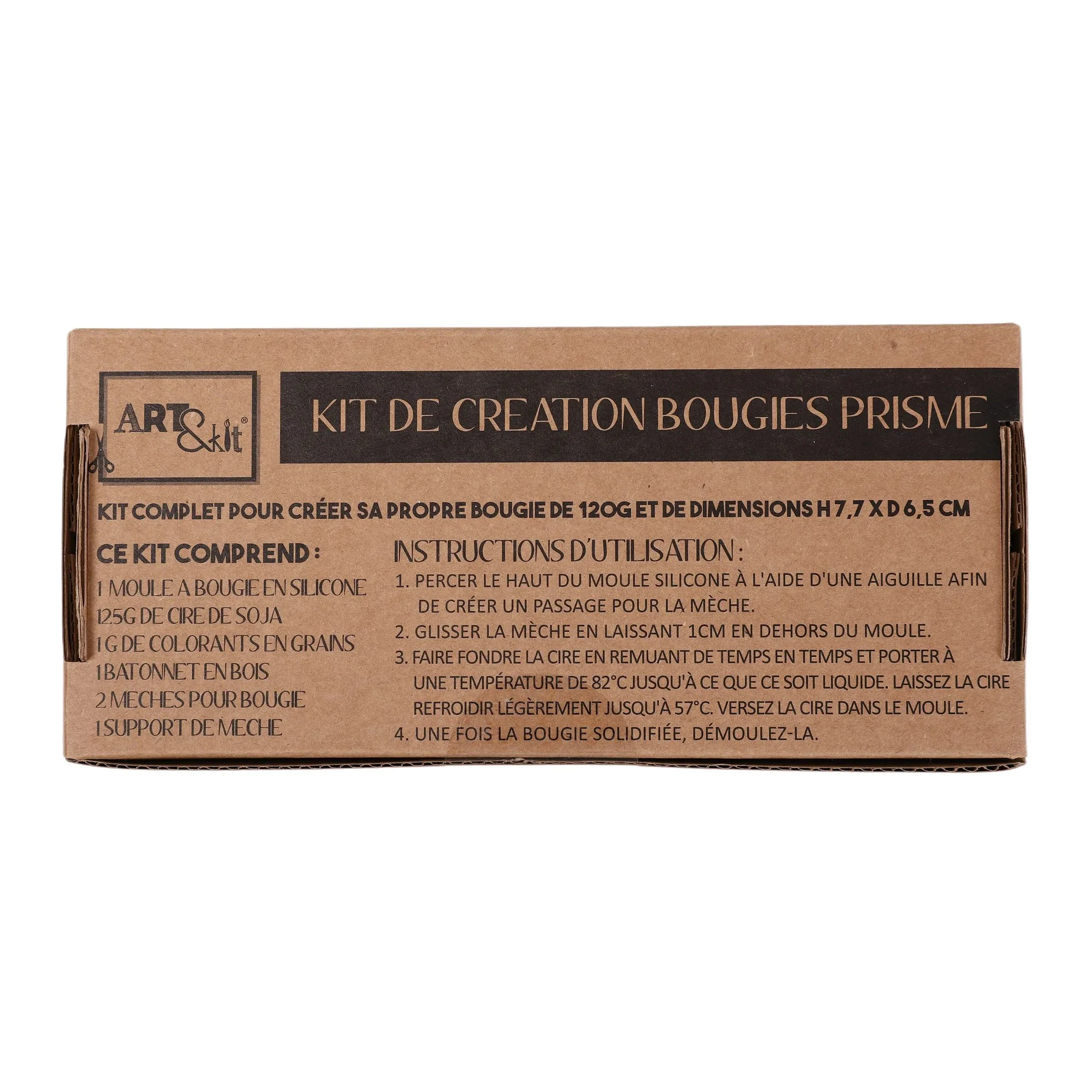 Kit de création de bougie en coquillage - Image 6