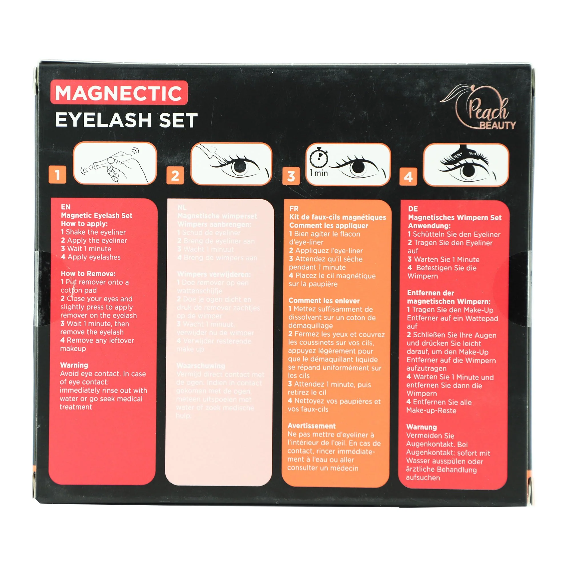 Kit eyeliner magnétique et faux cils - Image 5