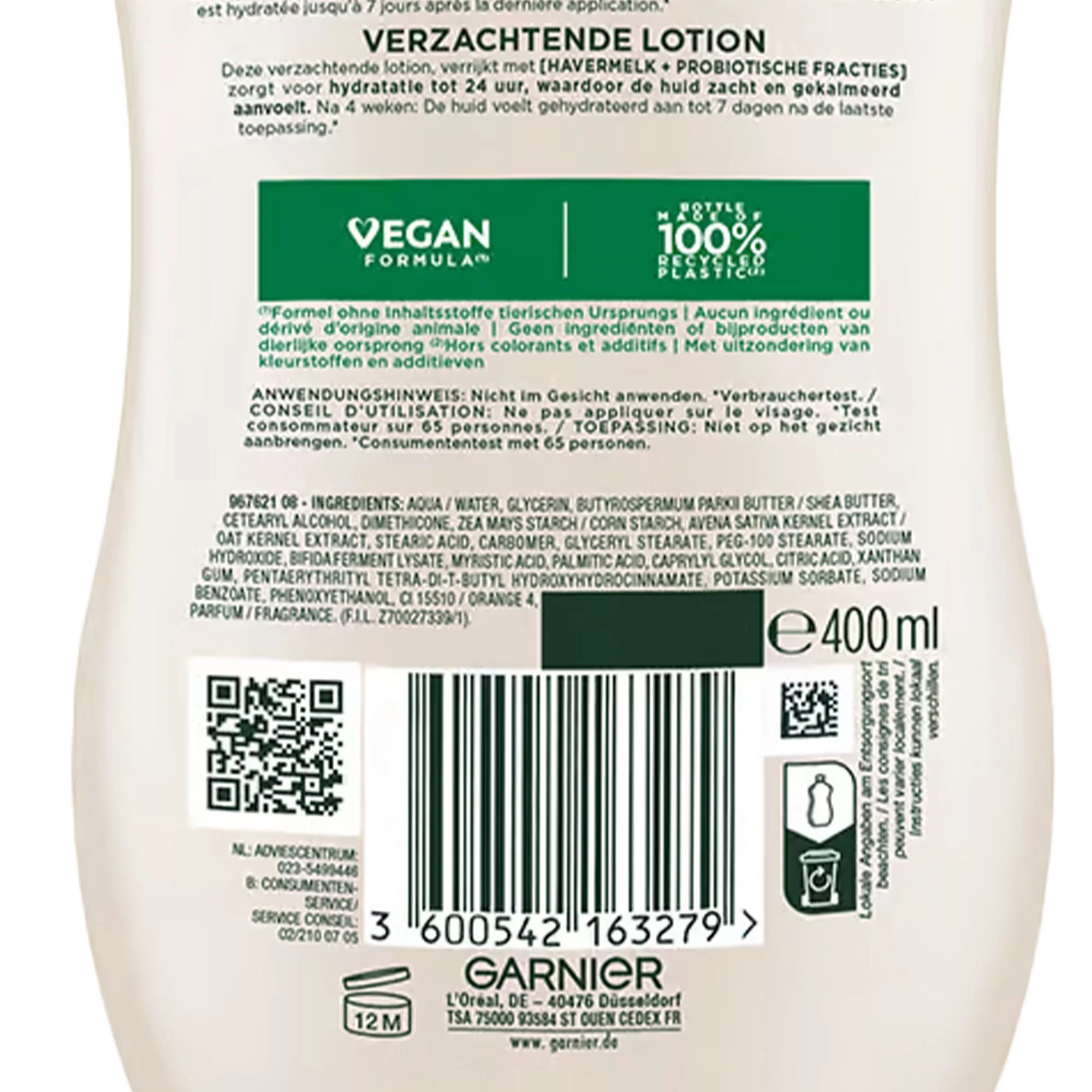 Lait corps sensitive 7 days - Image 2