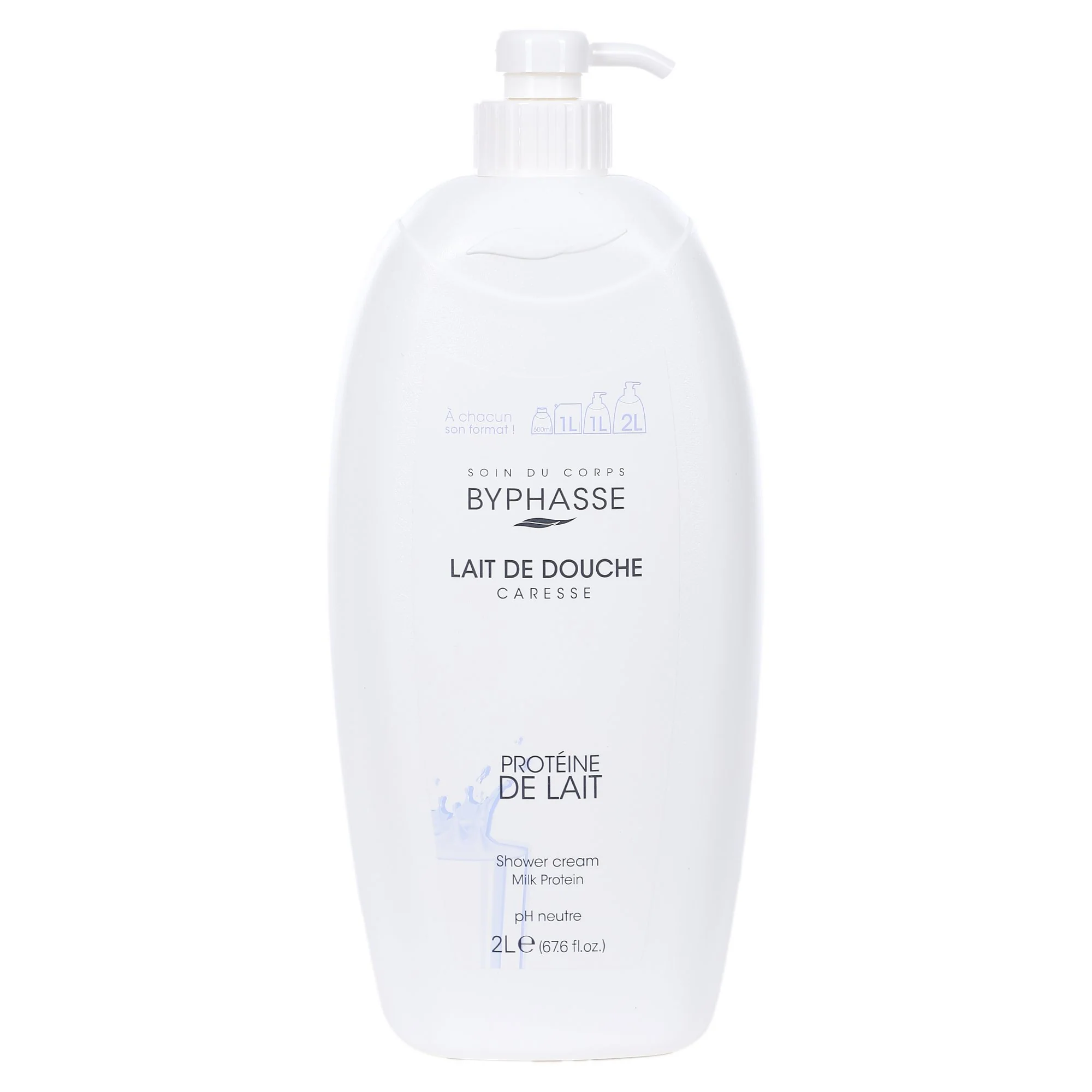 Lait de douche caresse protéine de lait