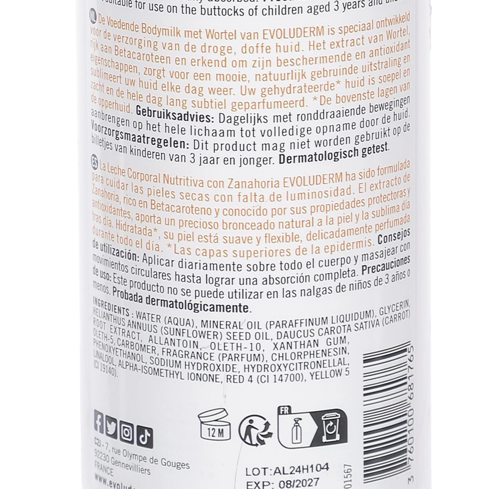 Lait pour le corps carotte vitaminée - Image 3
