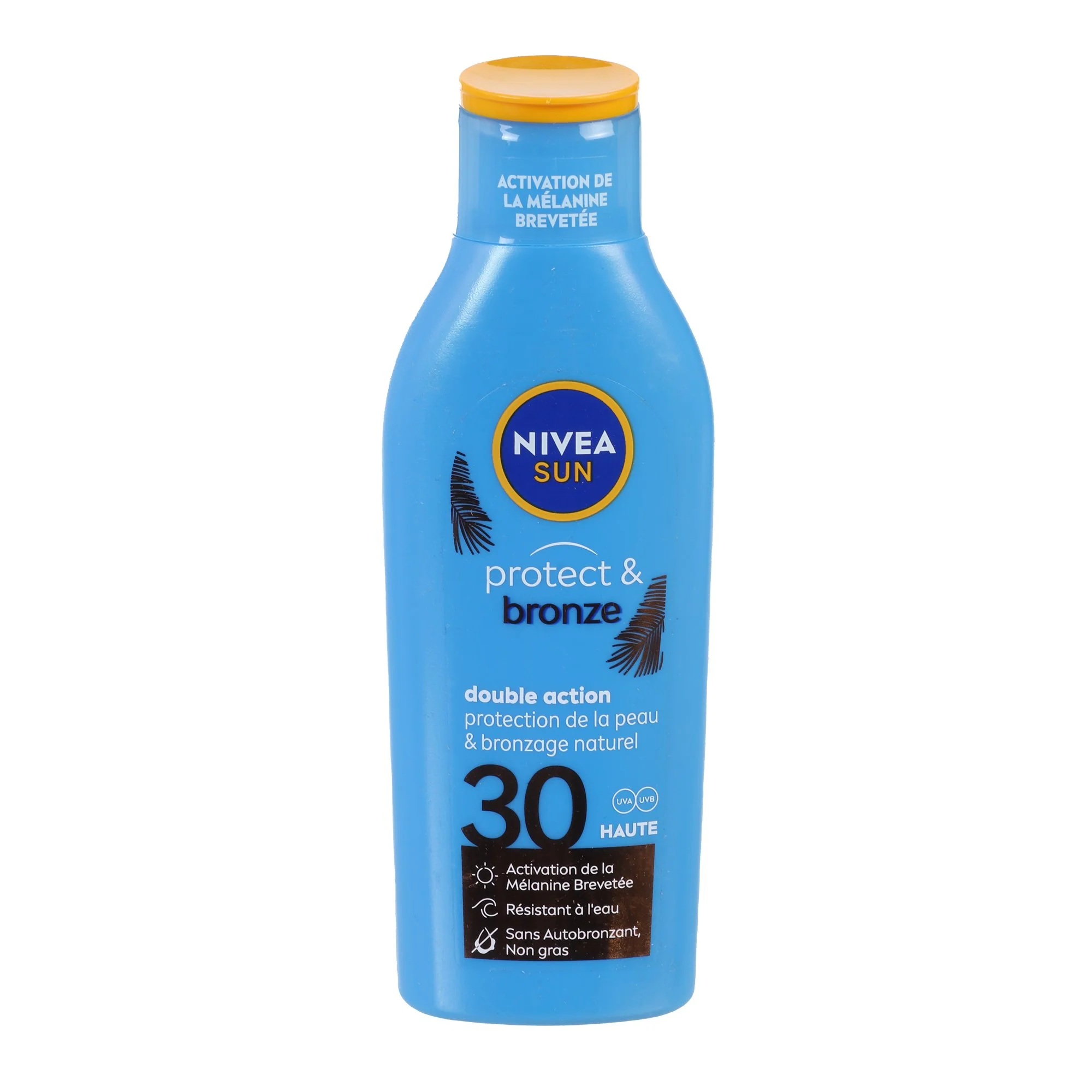 Lait protecteur et activateur de bronzage SPF30