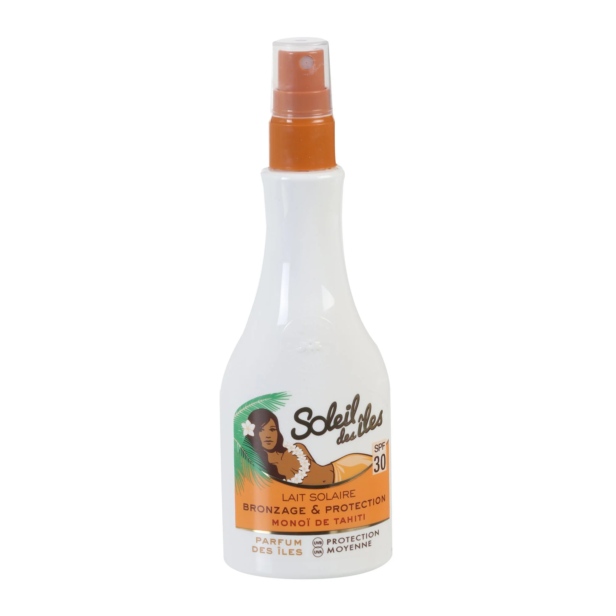 Lait solaire bronzage & protection au Monoï de Tahiti SPF30