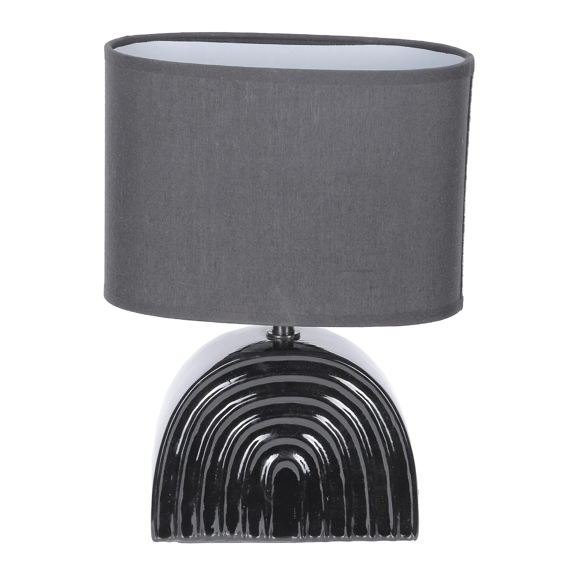 Lampe en céramique E14  - Noir