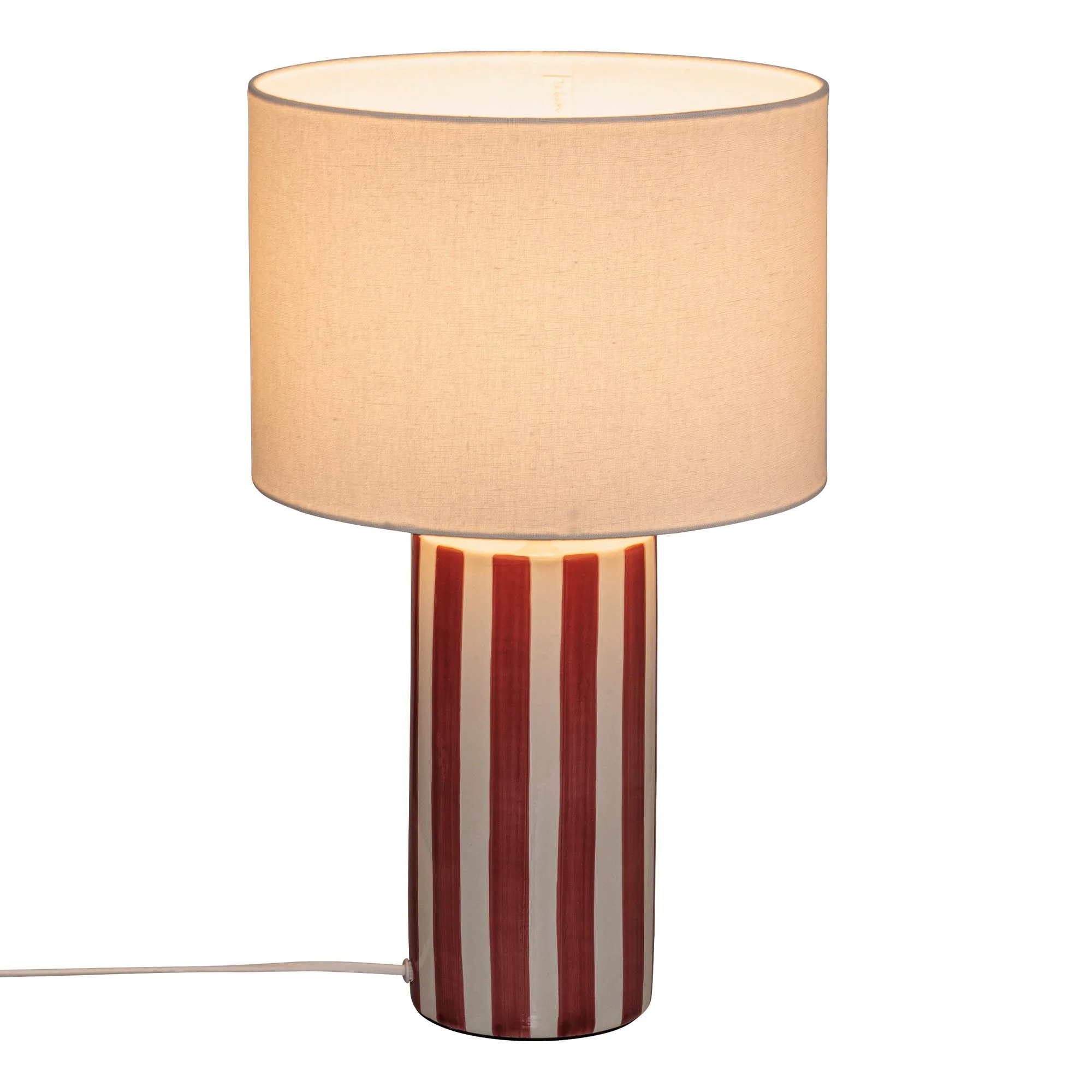 LAMPE FRIDA GRENAT H47CM
