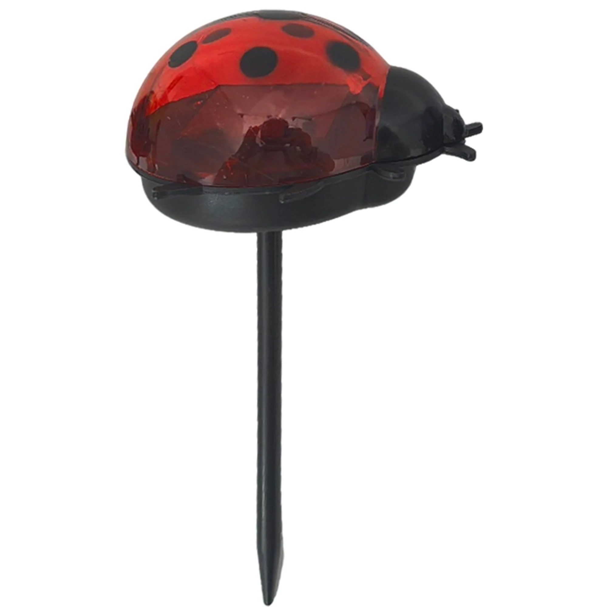 Lampe solaire coccinelle - Rouge