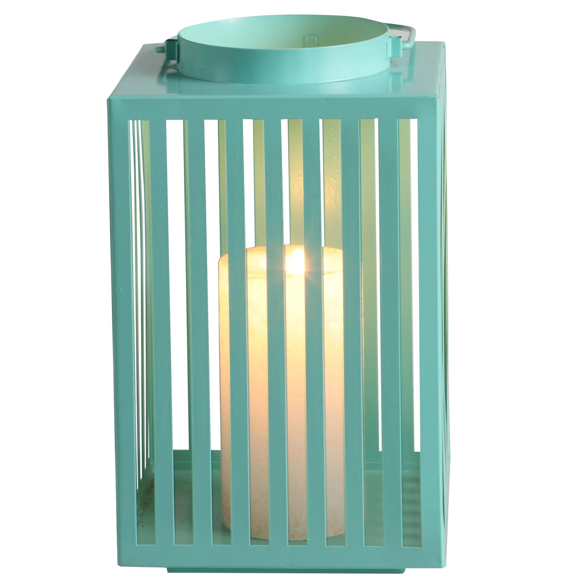 Lanterne solaire turquoise - Image 3