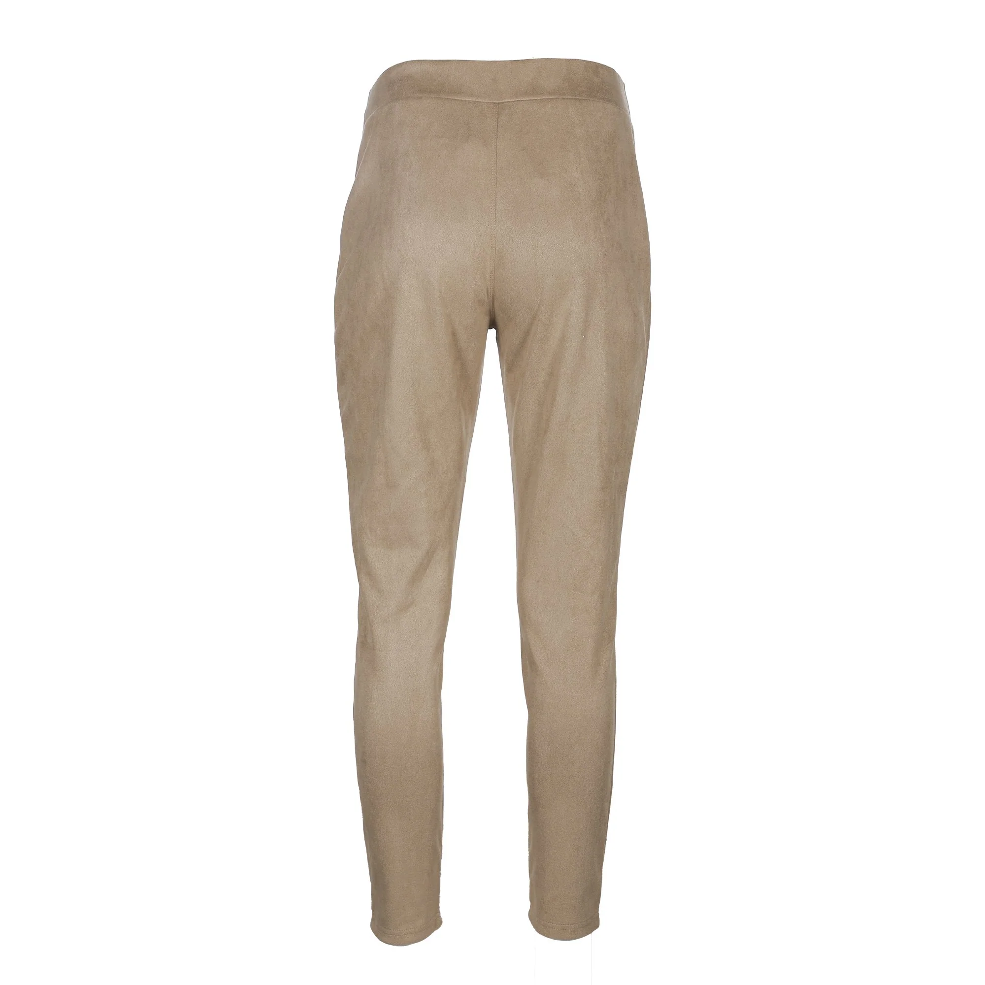 Legging boutons  - Marron - Image 2