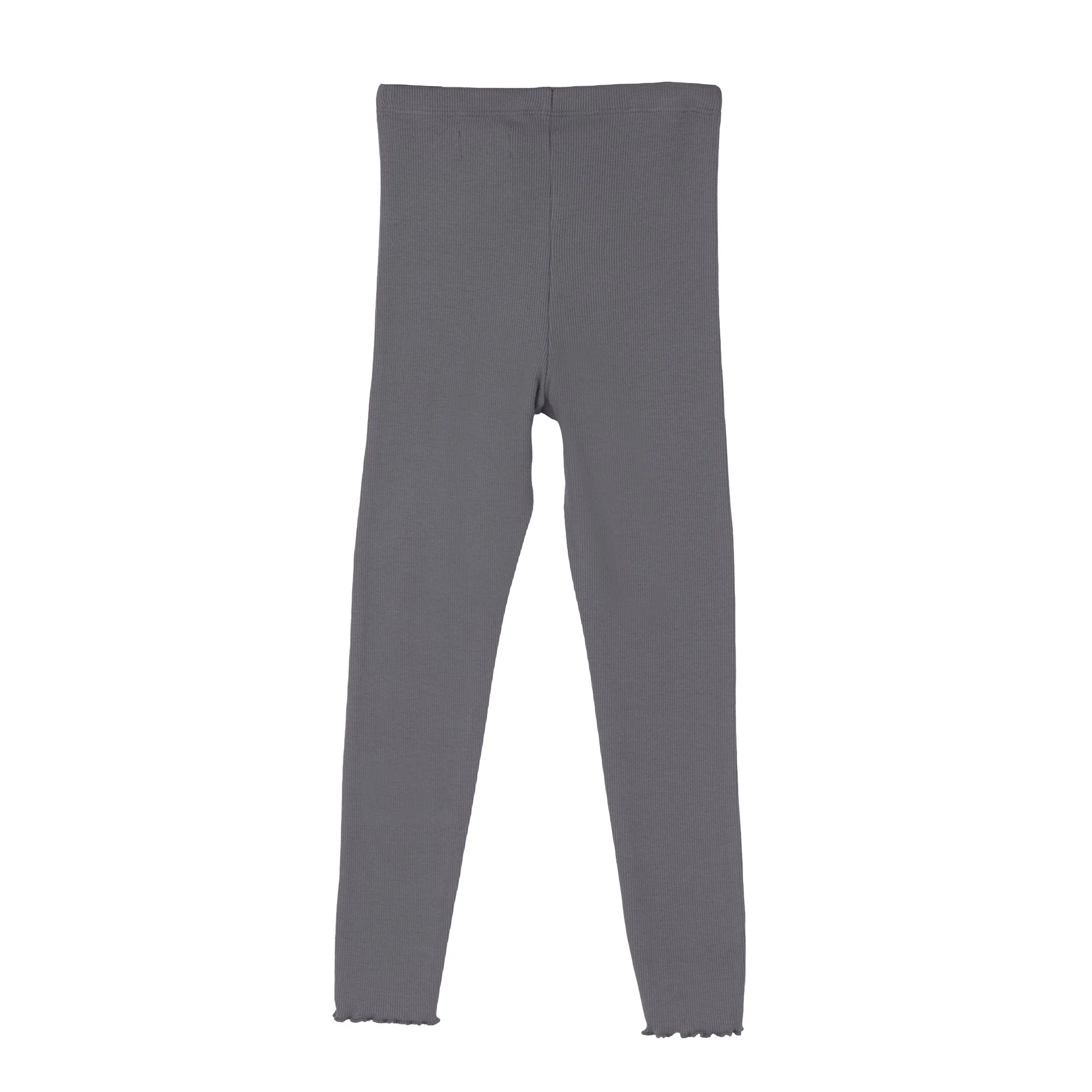 Legging droit cÎtelé 3/12 ans - Gris - Image 2