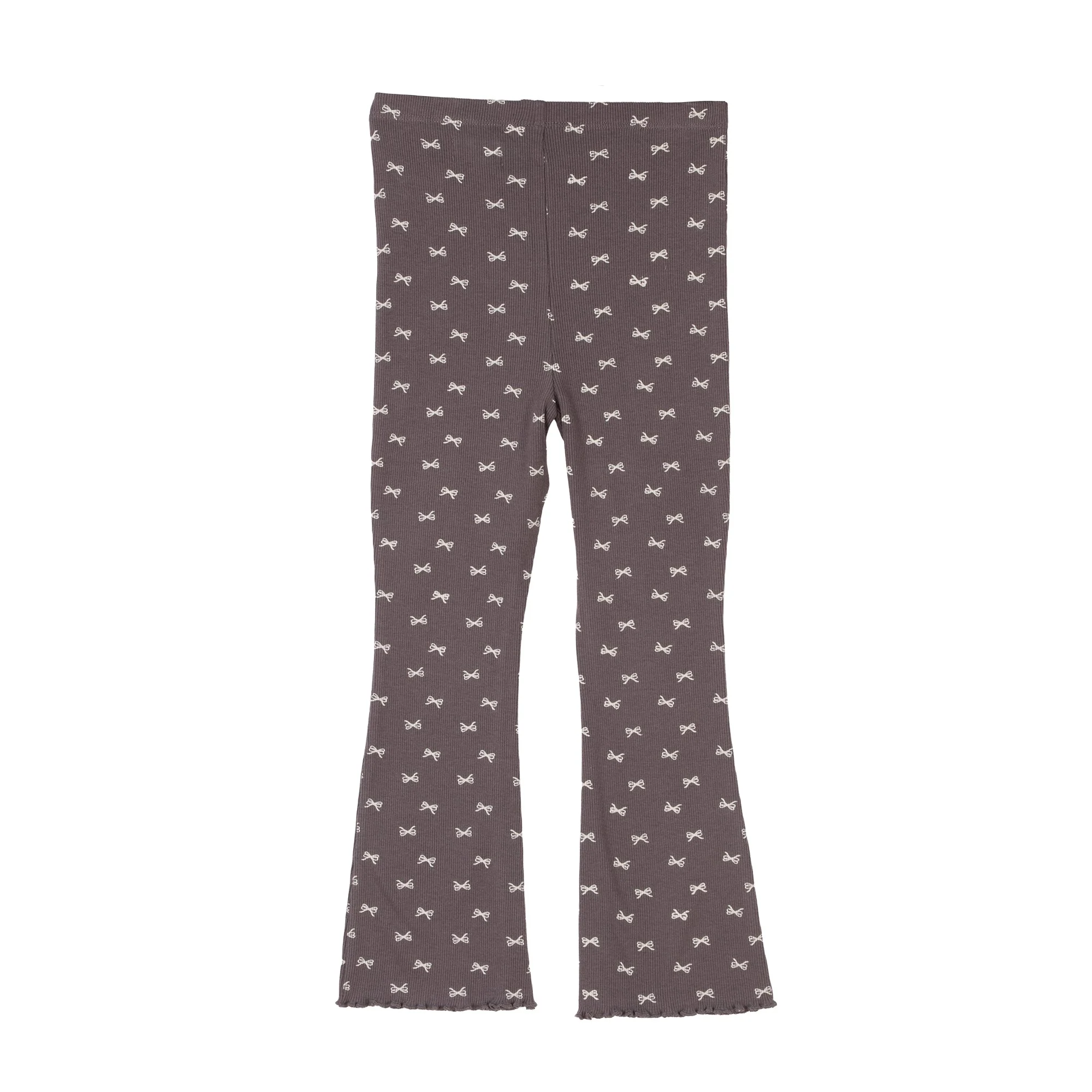 Legging droit cÎtelé 3/12 ans - Gris - Image 2