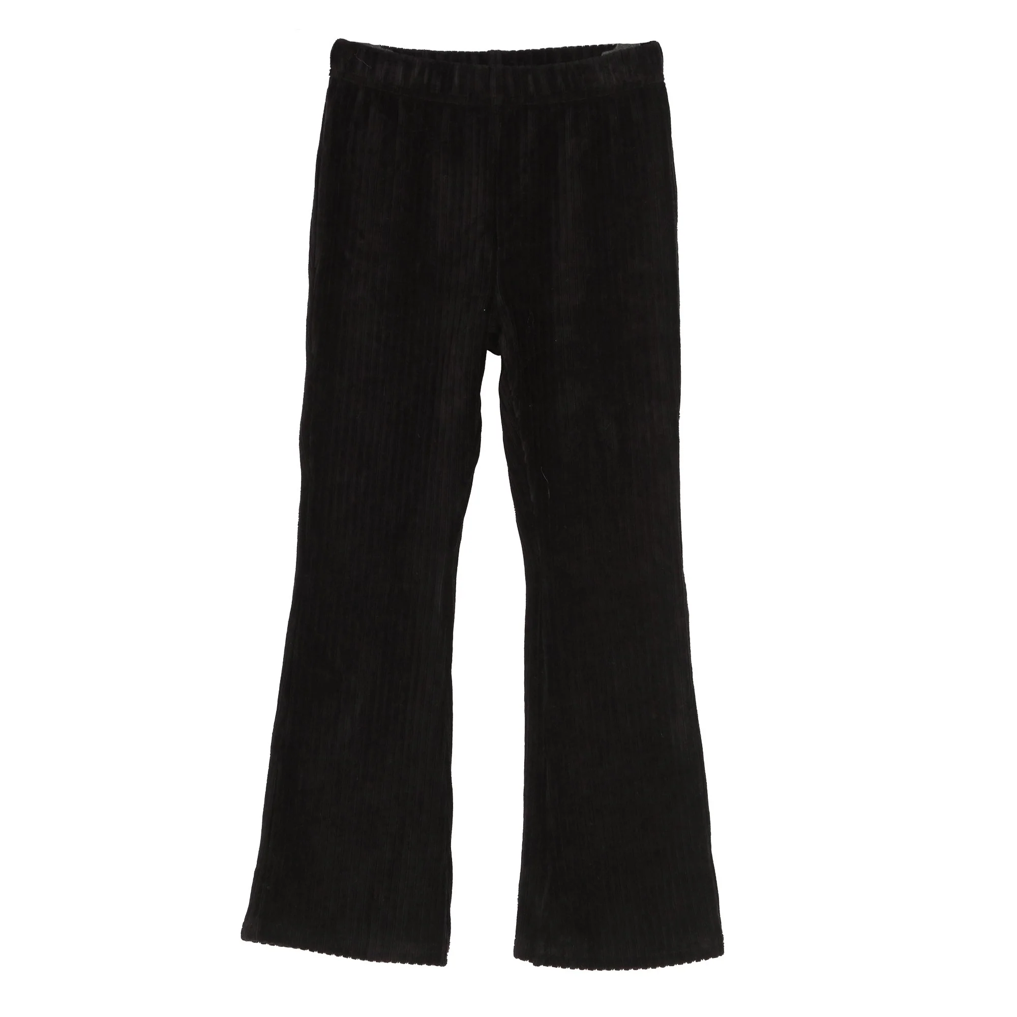 Legging évasé en velours 3/12 ans - Noir