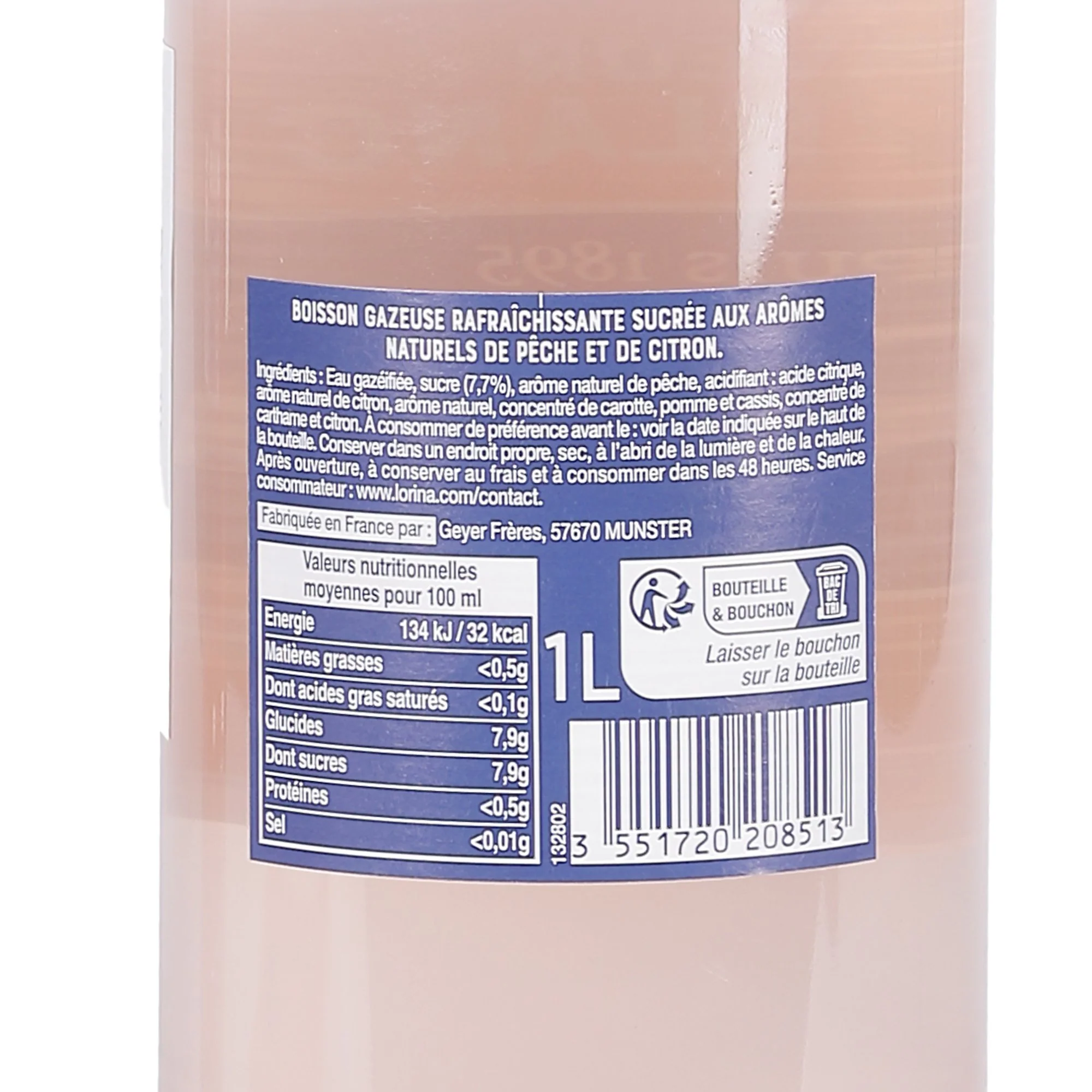 Limonade artisanale pêche blanche - Image 4