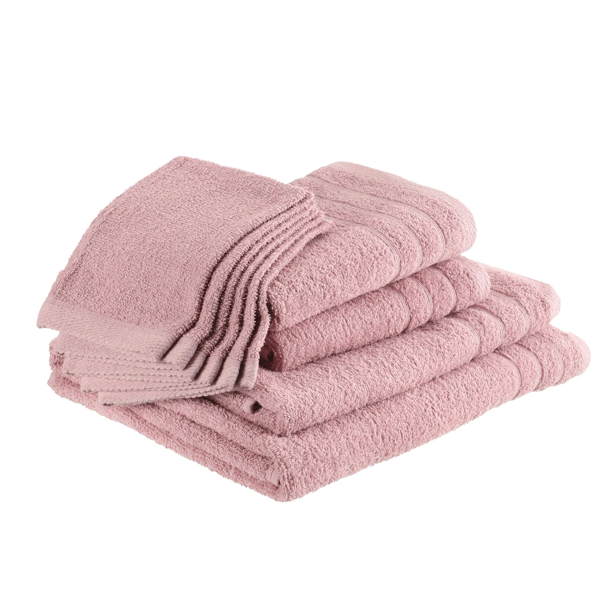 Lot de 10 pièces de bain bleu/rose - Rose - Image 3