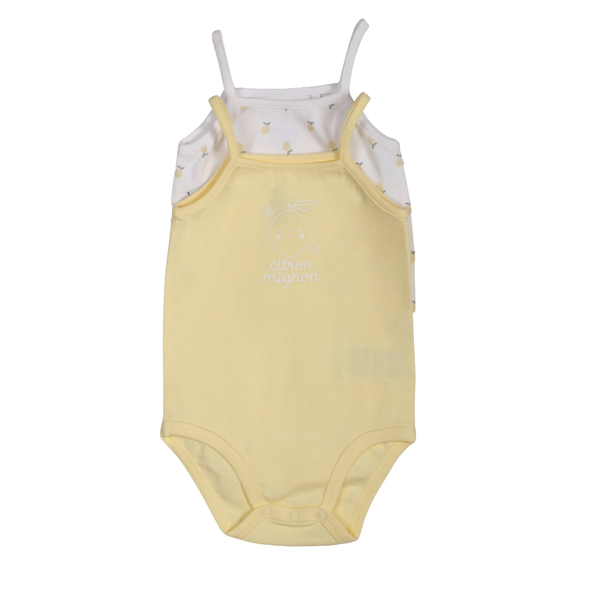 Lot de 2 bodies Ă bretelles