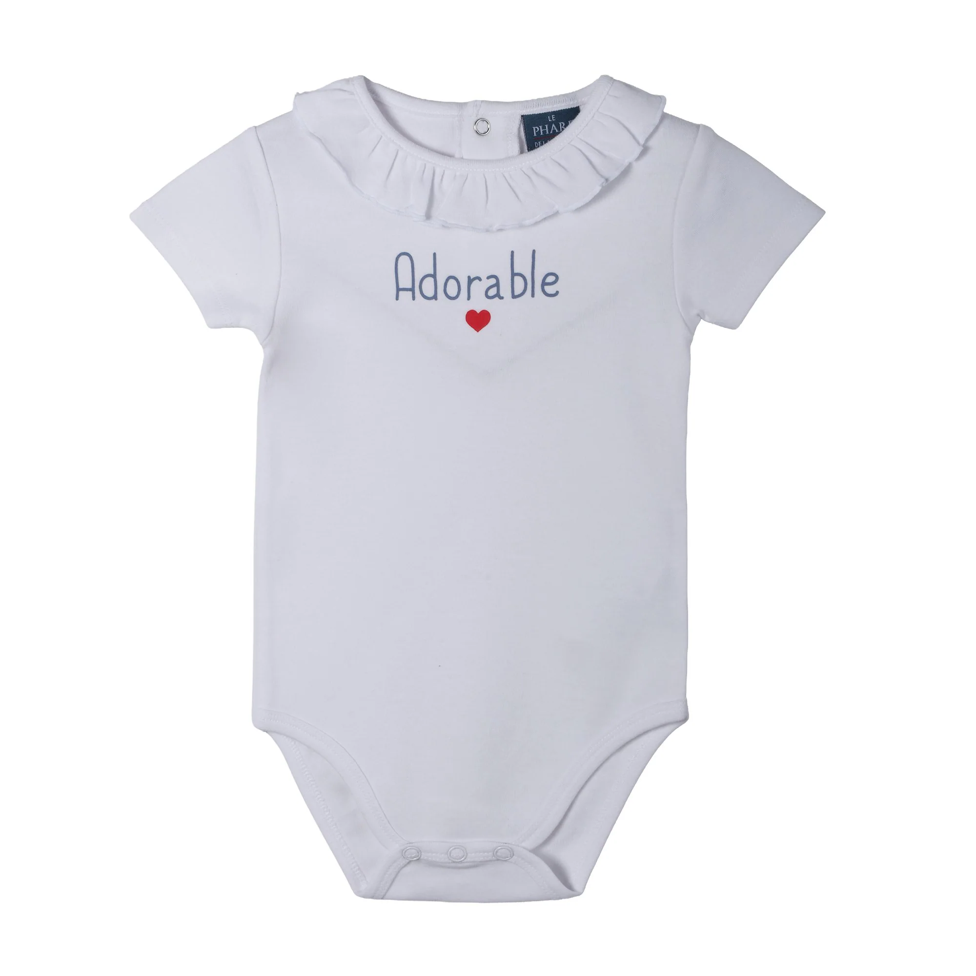 Lot de 2 bodies bébé avec col - Image 4